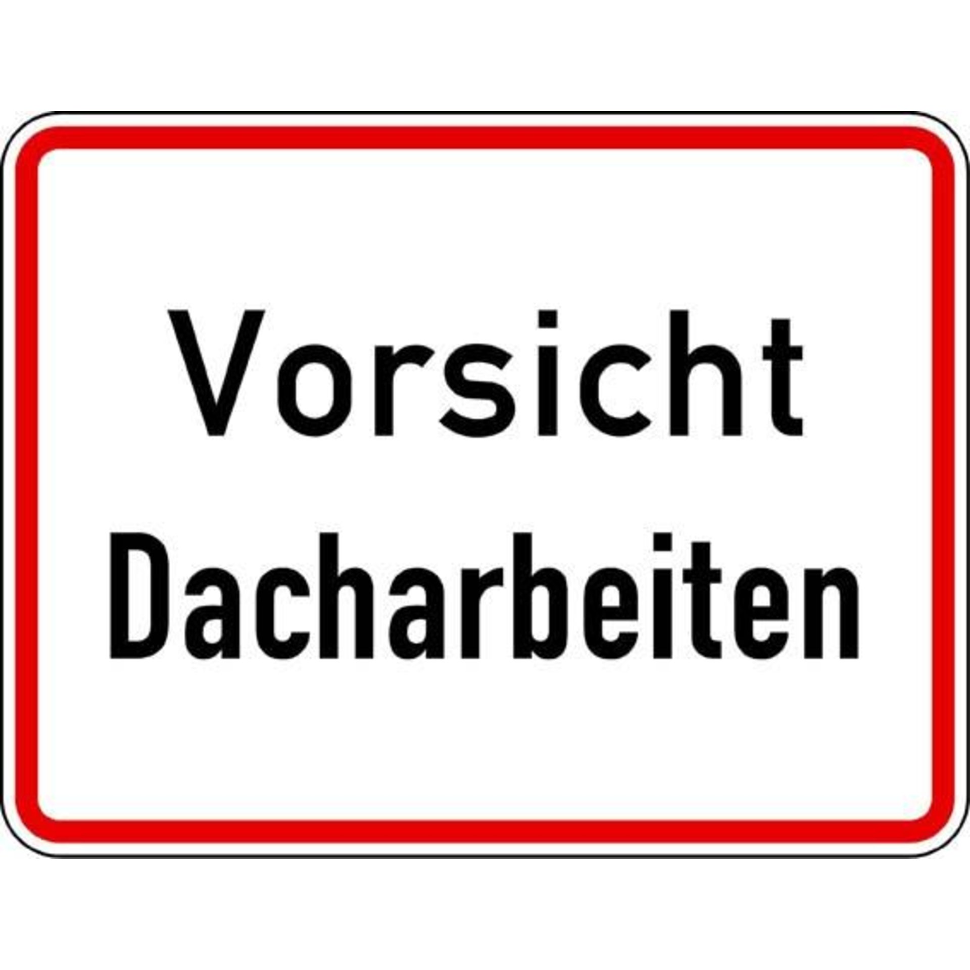 Warn- und Hinweisschild, RA 1