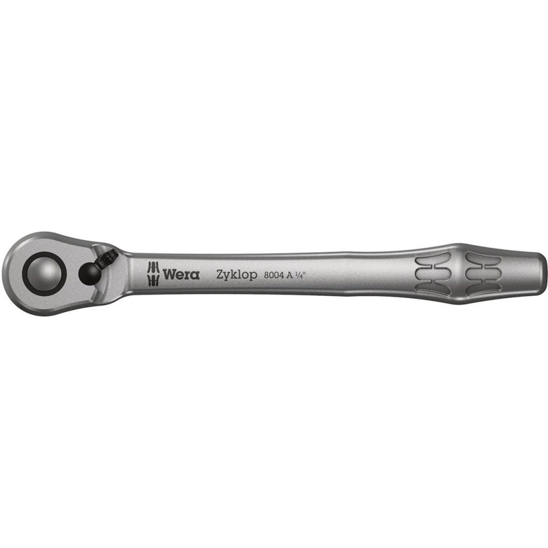 Hebel-Umschaltknarre 1/4"ZYKLOP metal switch Wera