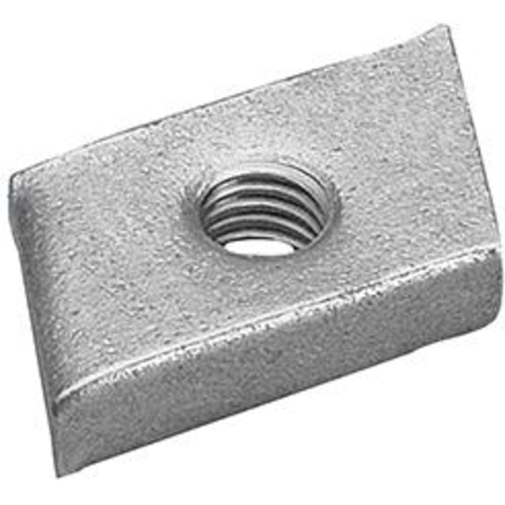 Hammerkopf-Gewindeplatte GP 38/17, Edelstahl A4, Handelsverpackung