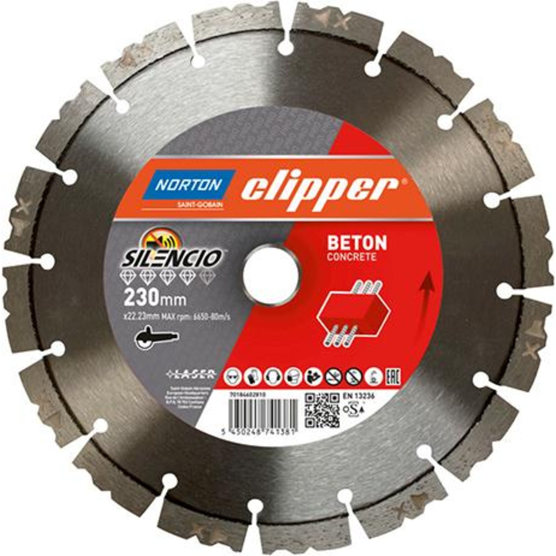 Diamant-Trennscheibe Pro Beton Silencio