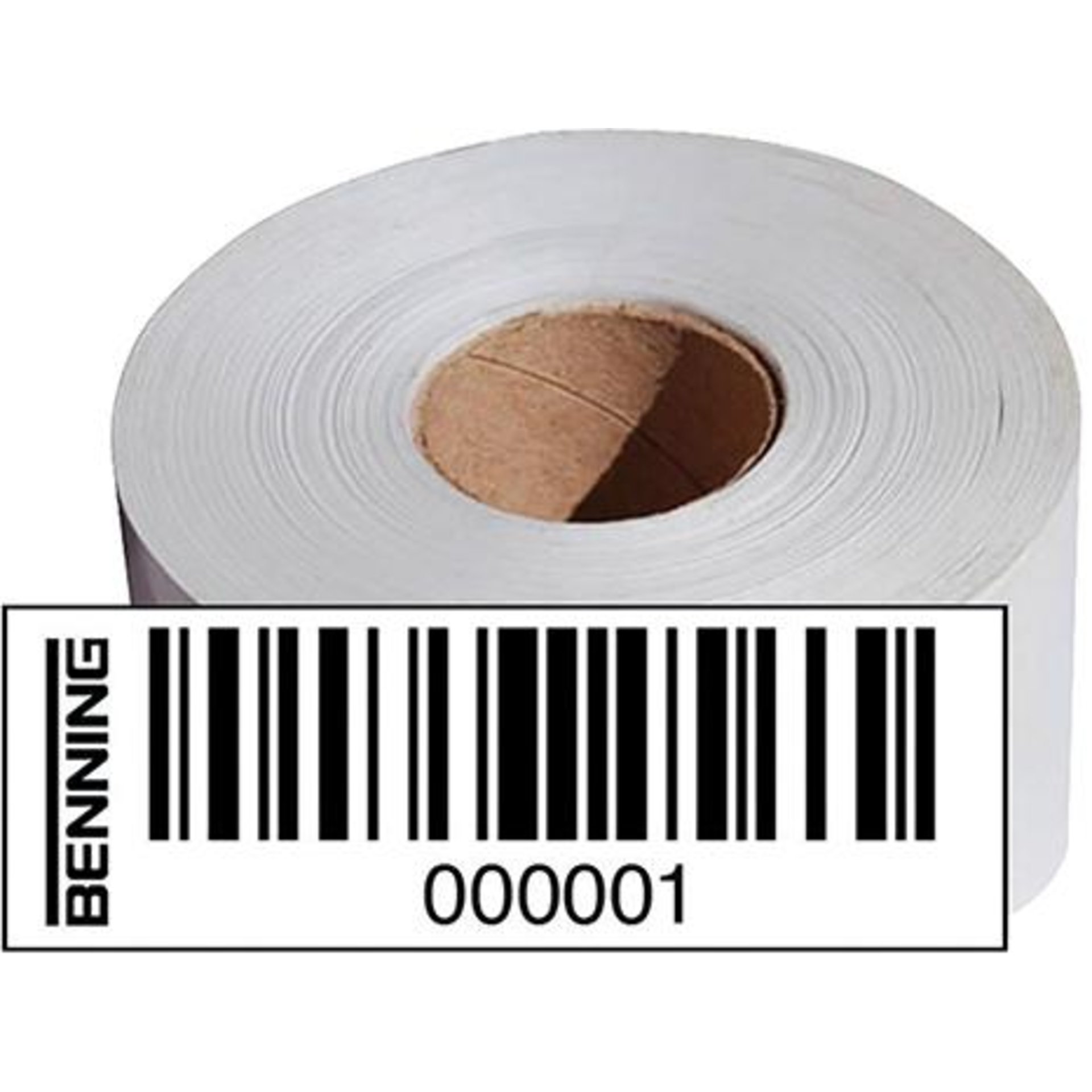 Barcodeetiketten Nr. 1-1000 Benning