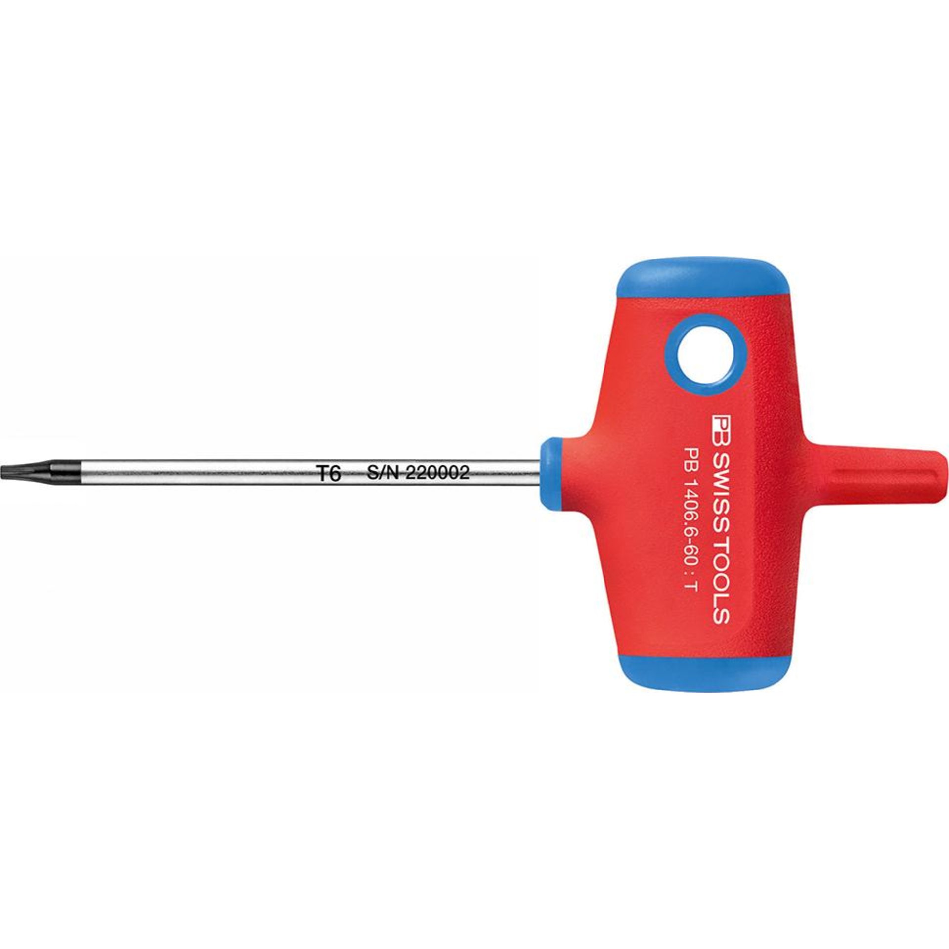 Quergriff-SchraubendreherT6x60mm PB Swiss Tools