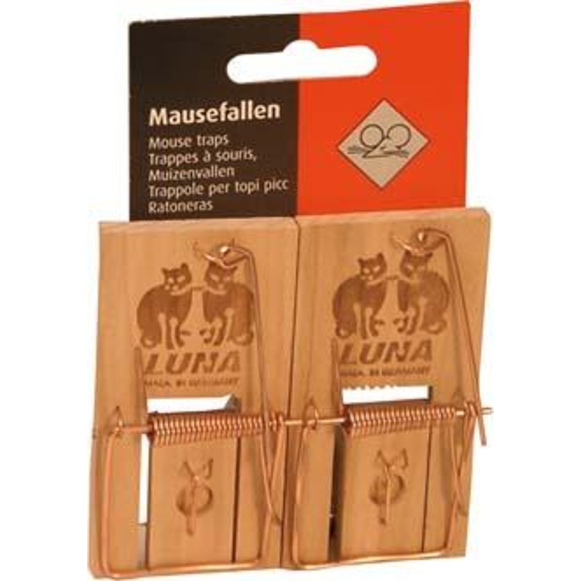 Luna Holz-Mausefalle