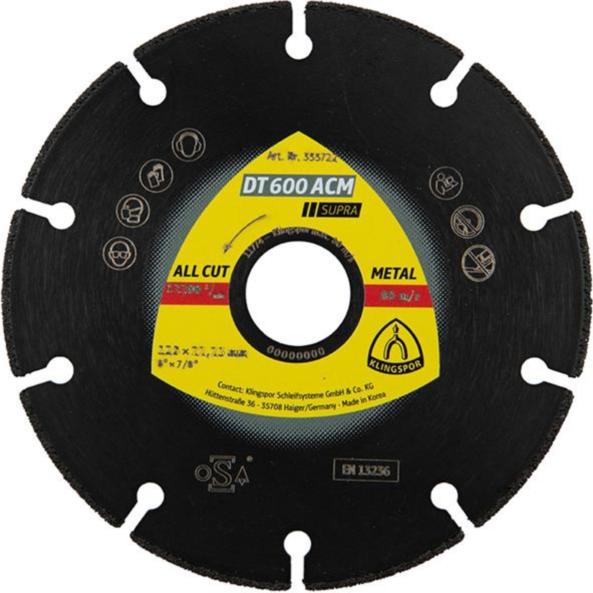 Diamant-Trennscheibe DT 600 ACM SUPRA