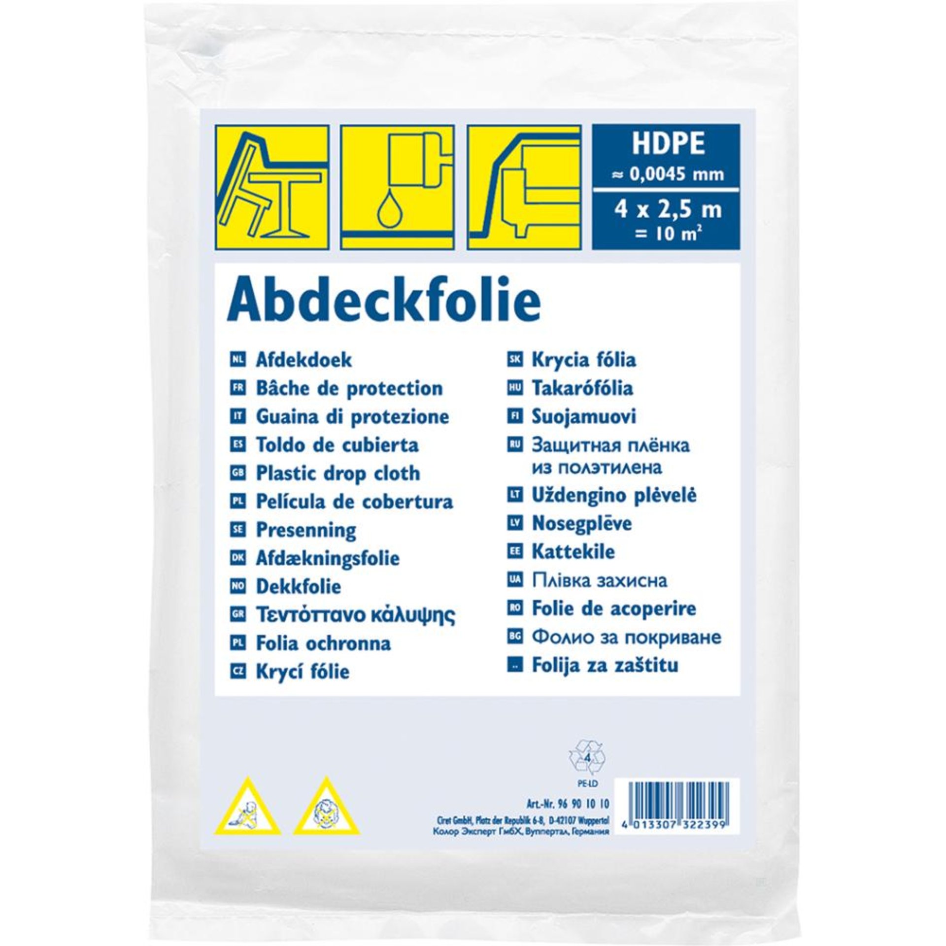 Abdeckfolie HDPE