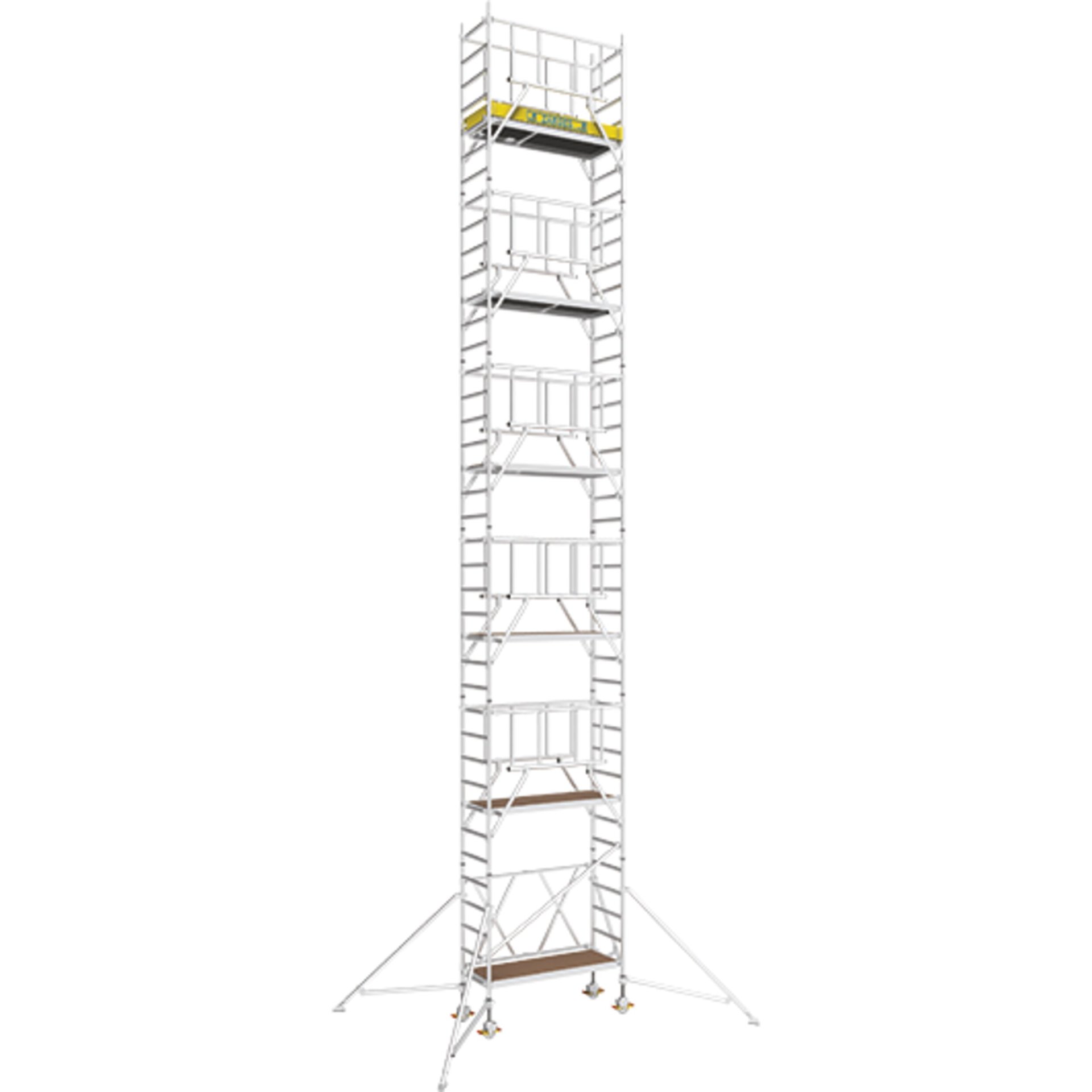 Compactmaster S-PLUS 1T - Klappgerüst Arbeitshöhe 12,40 m
