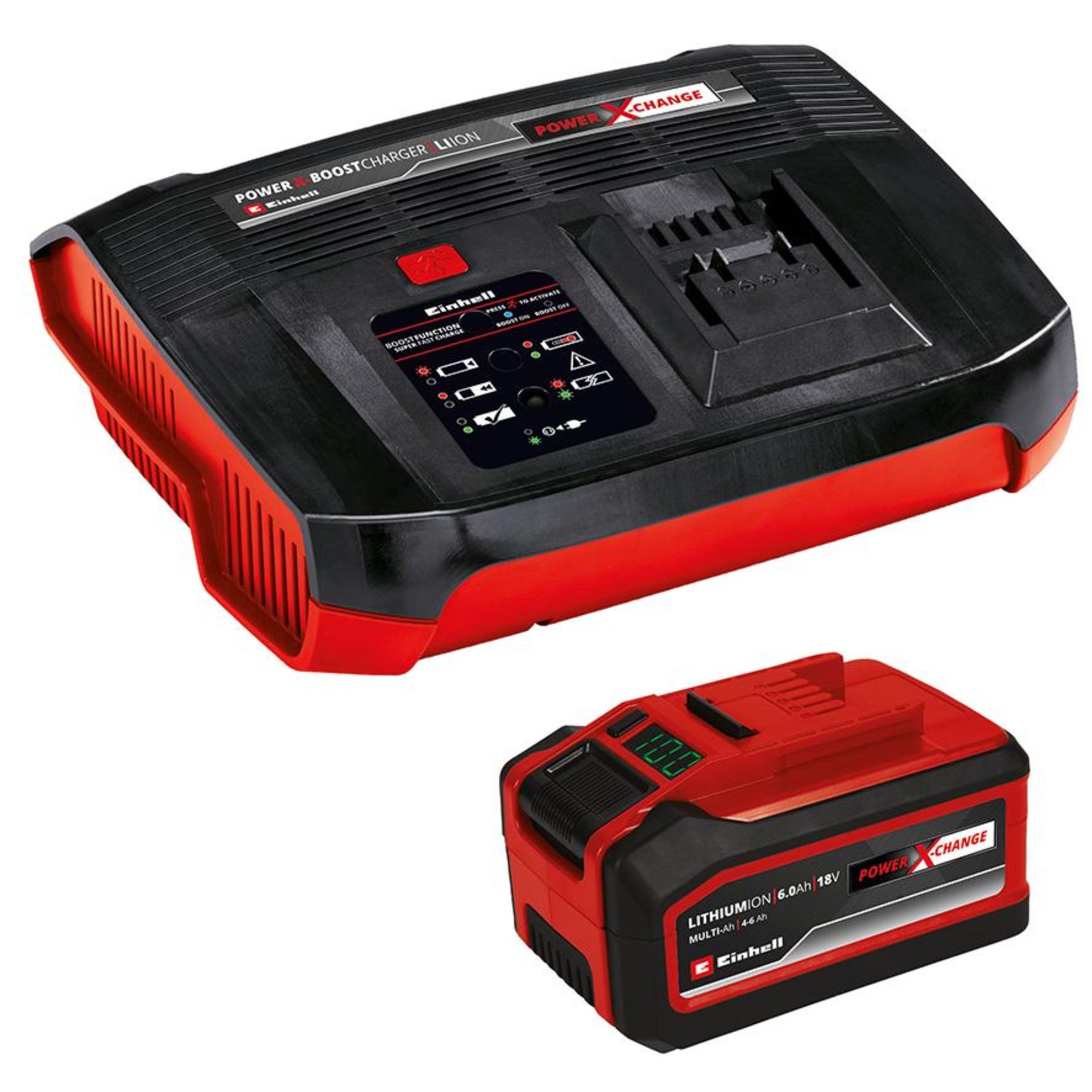 Starter Kit 18V 4-6Ah & 6A Boostcharger Beschaffungsartikel