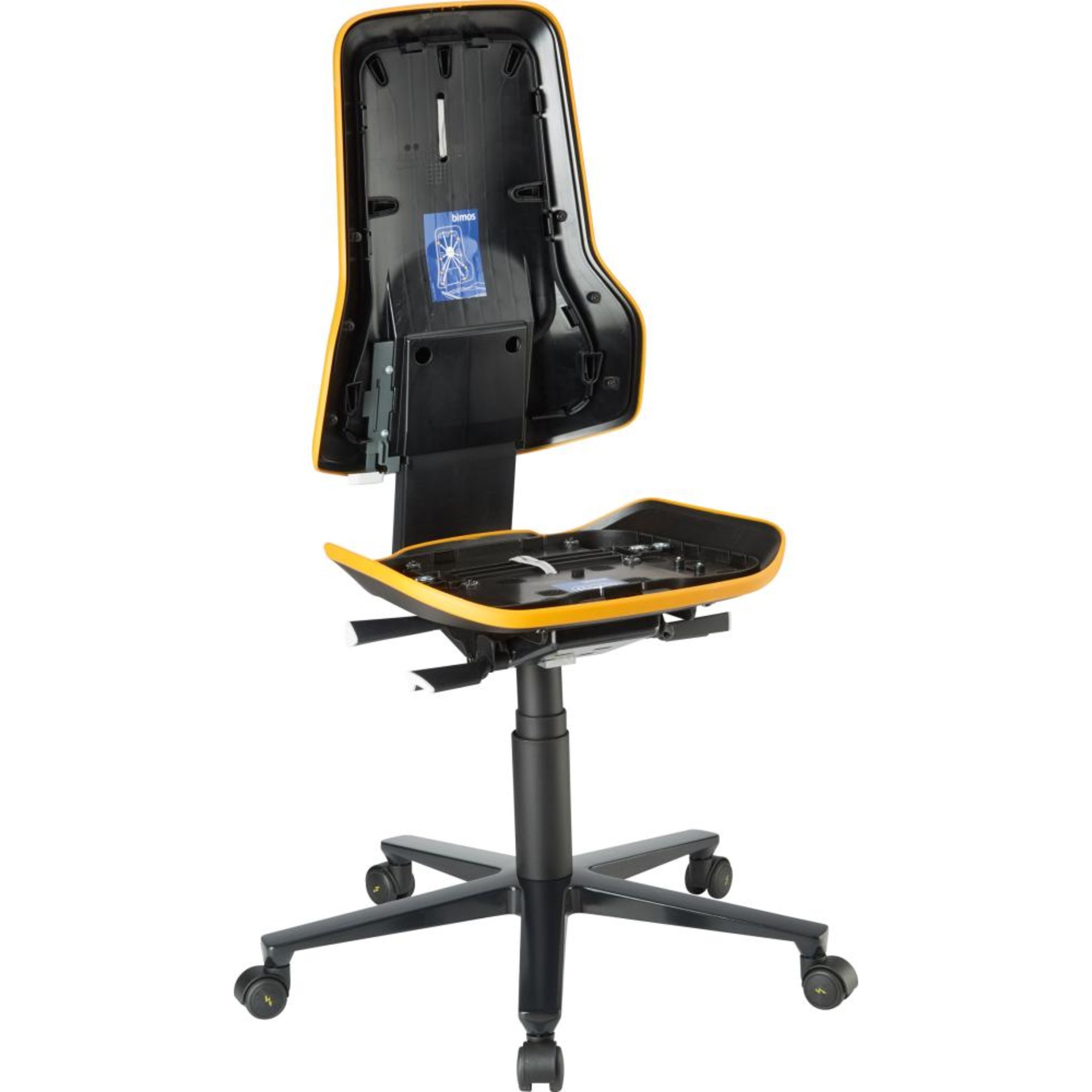 Basisstuhl Modell ESD Neon 2, Permanentkontakt