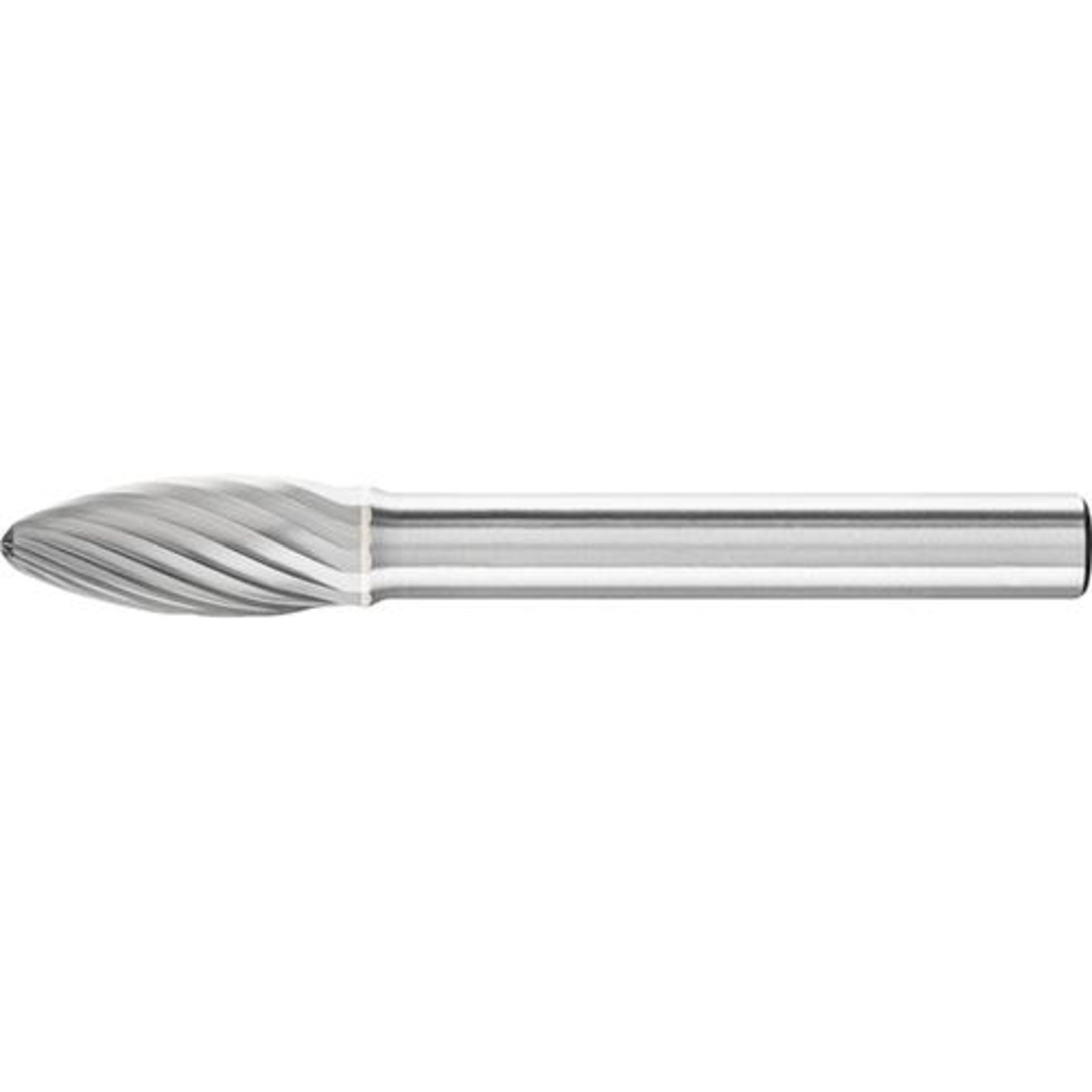 HM-Frässtift B, Flammenform, Zahnung 3