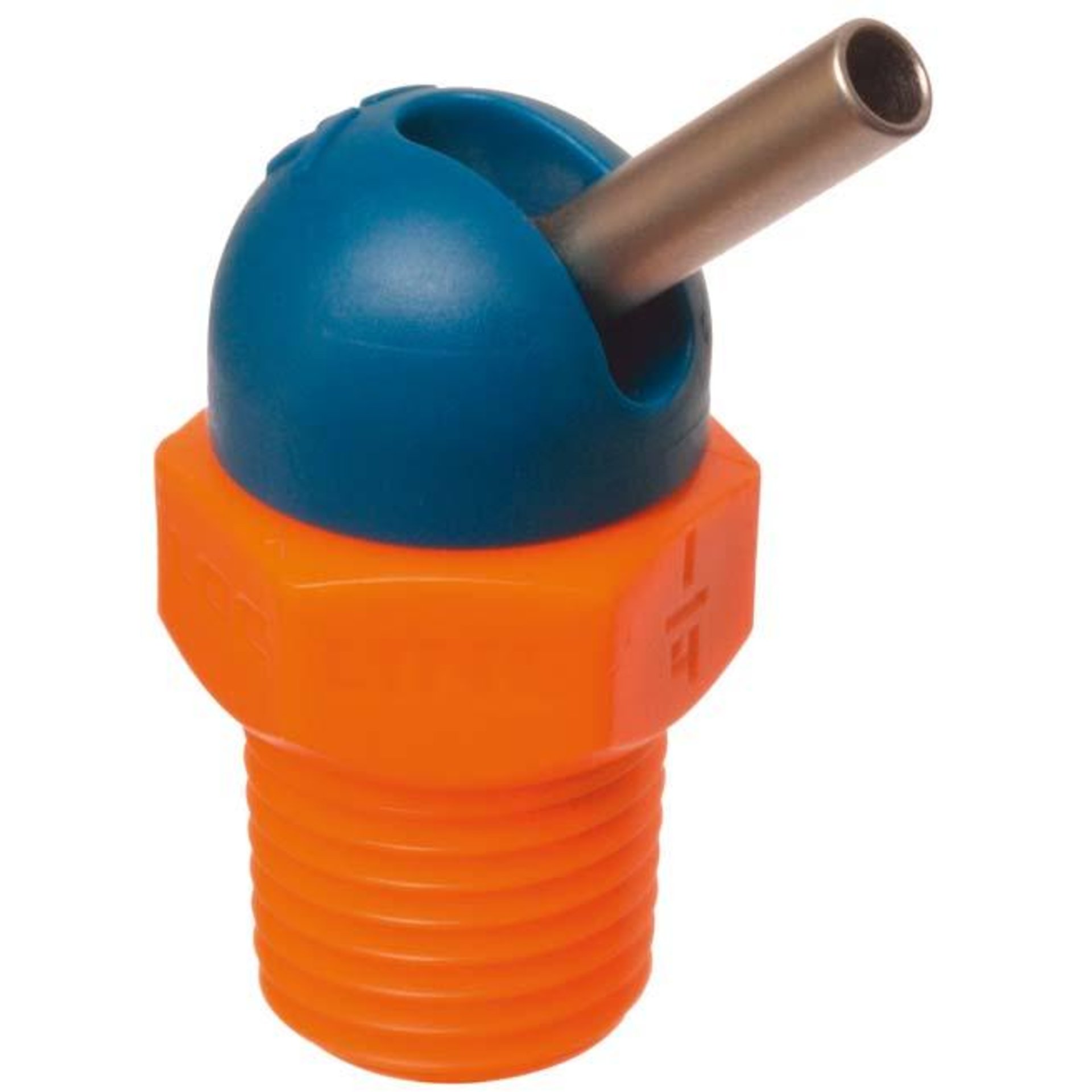 Hochdruckdüse CD für Kühlmittelschlauch 1/4" 70bar Ø1,6x0mm blau-orange LOC-LINE