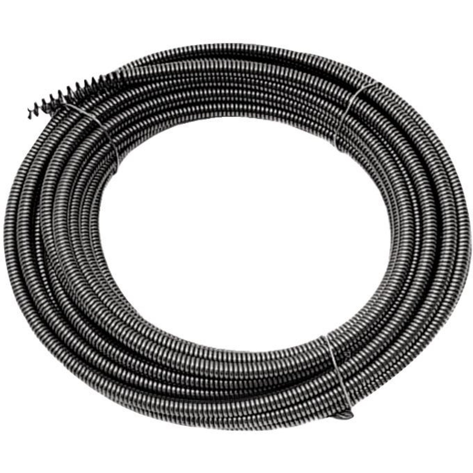 Rohrreinigungspirale 8x7,5mm mit Seele Roller Roller