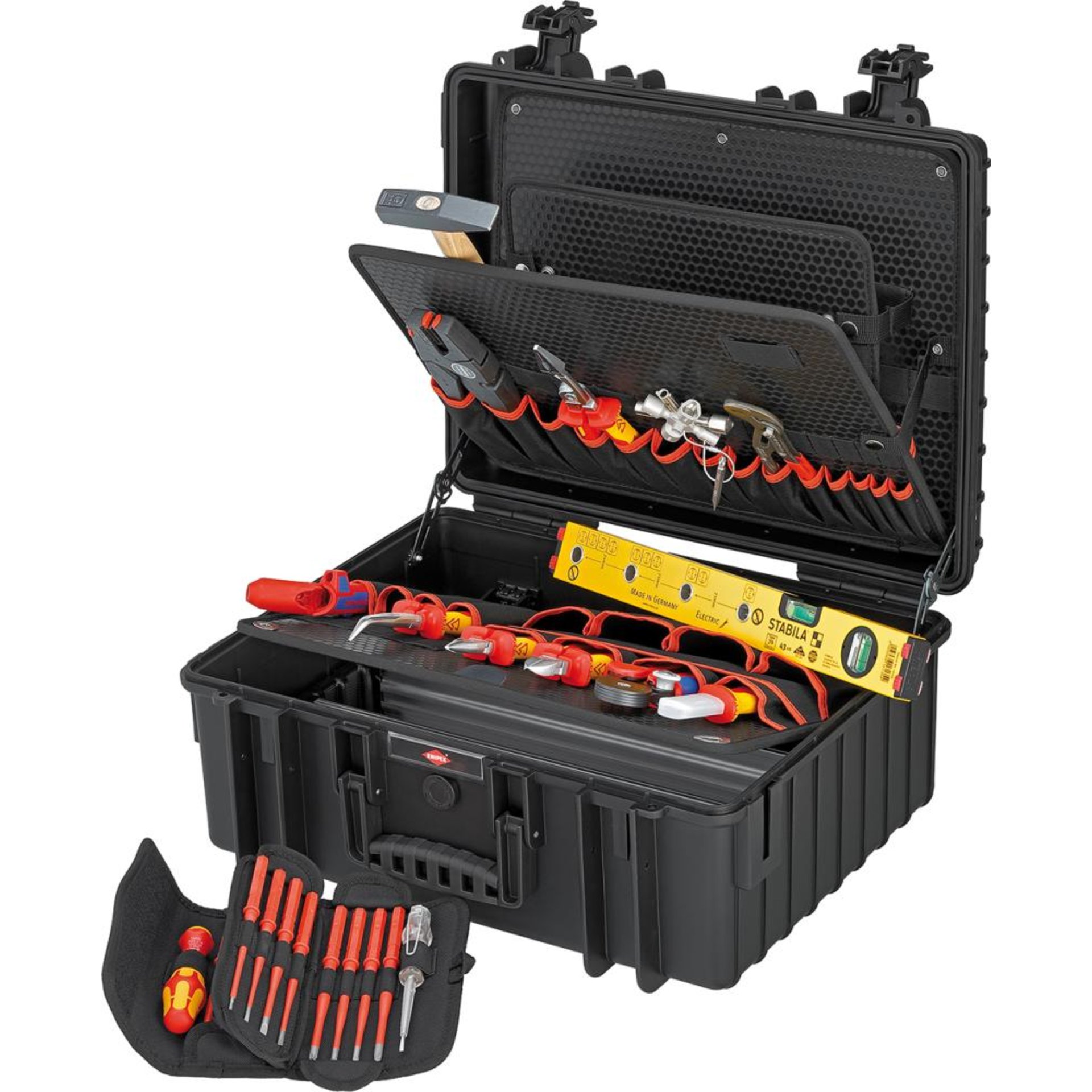 Werkzeugkoffer Robust 34 Elektro 26-teilig KNIPEX