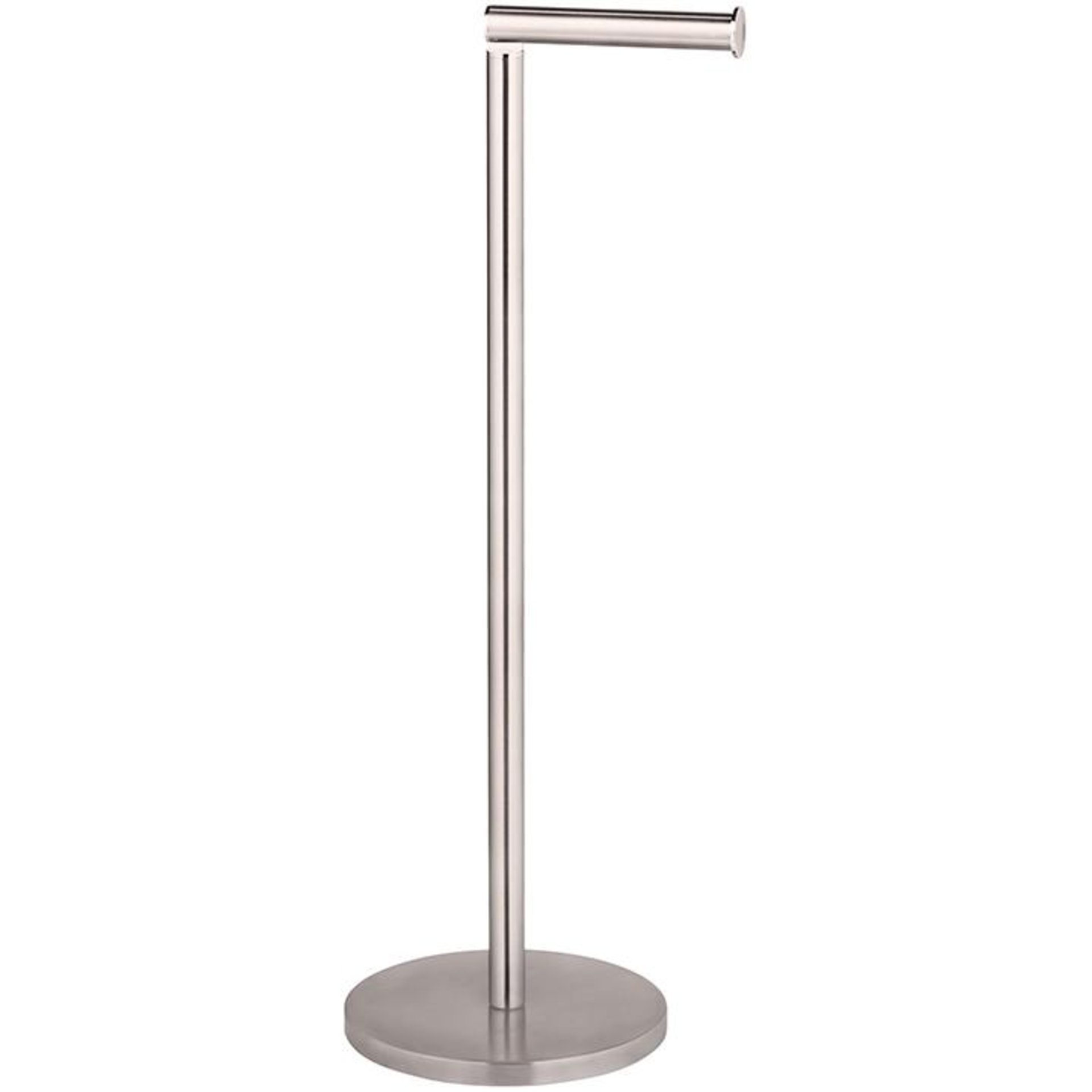 Stand Toilettenpapierh. edelst., matt