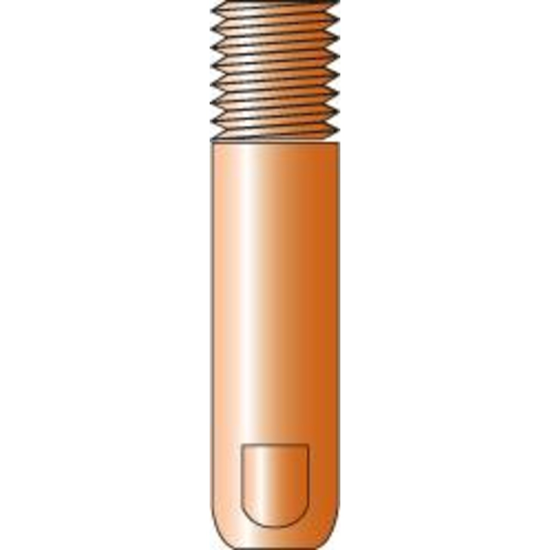 Stromdüse ERGOPLUS E-Cu MB 15, M6, D 0,8-25 mm
