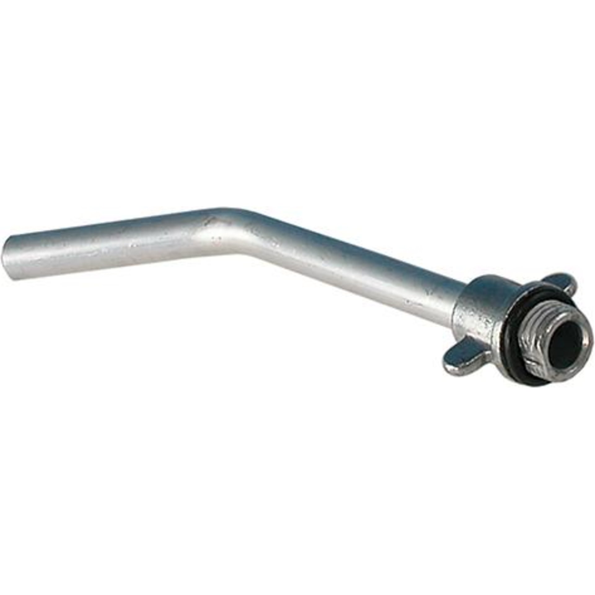 Rohr gebogen 45 Grad, Aluminium für Universalhandpumpe 750UV 250mm reilang