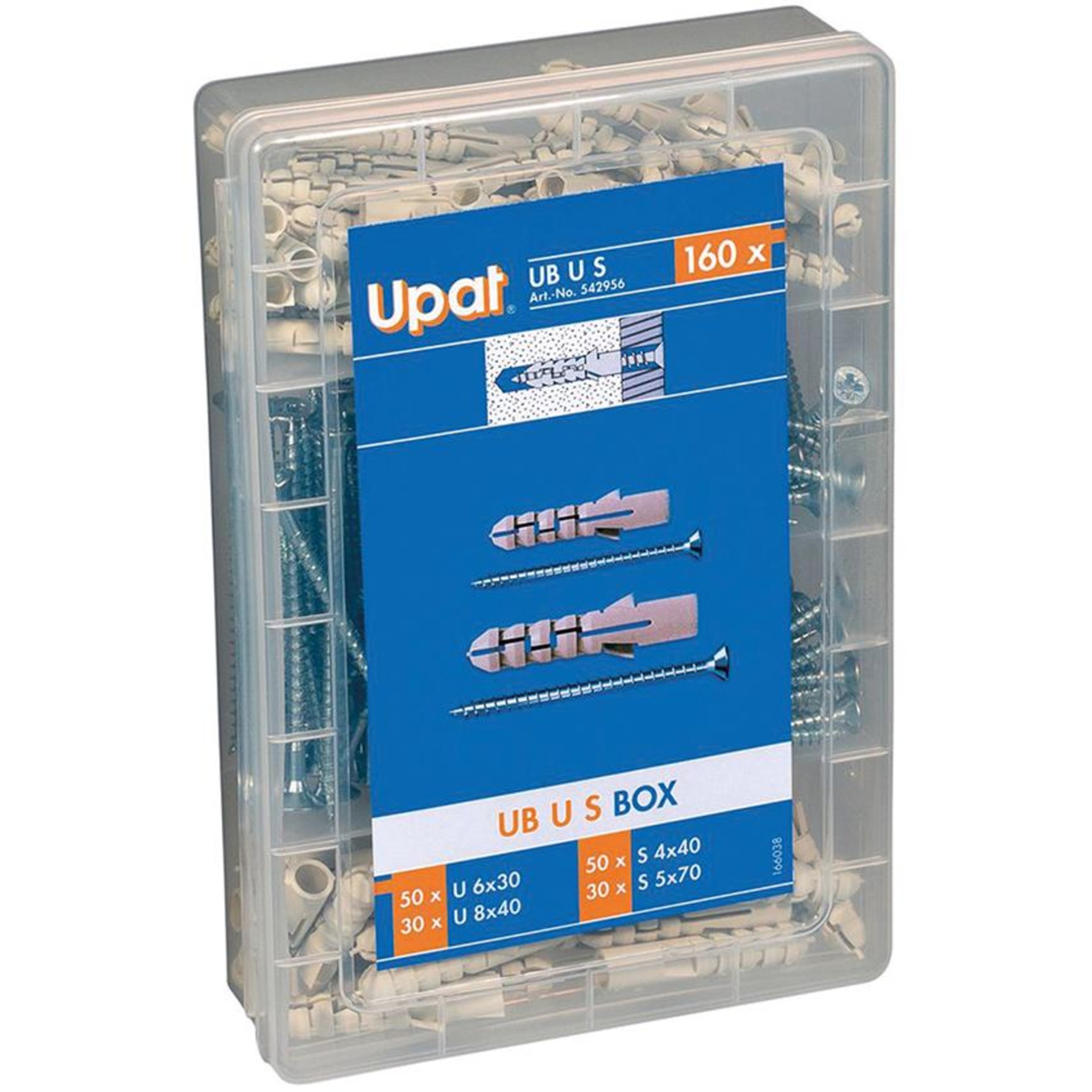 Upat Box Ultra inkl. Schrauben