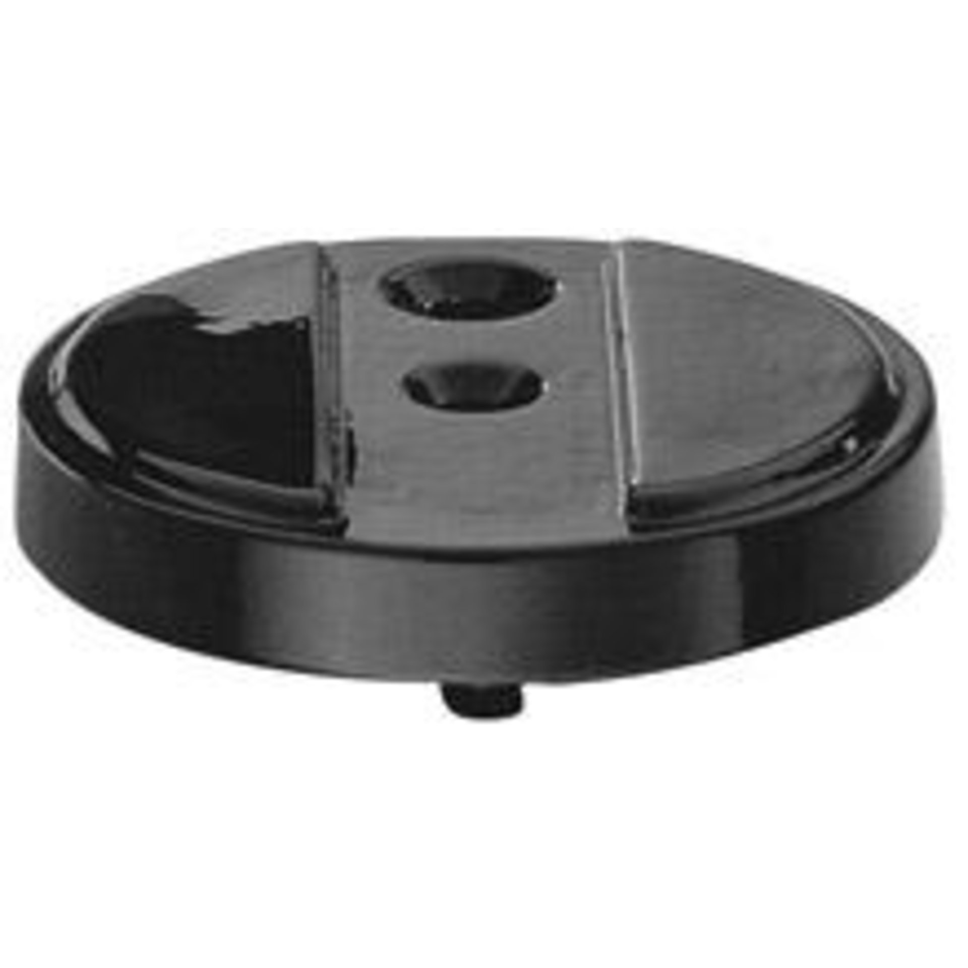 Boden-Türpuffer,10mm 0 38 3884,Alu+F.schw.9005FSB