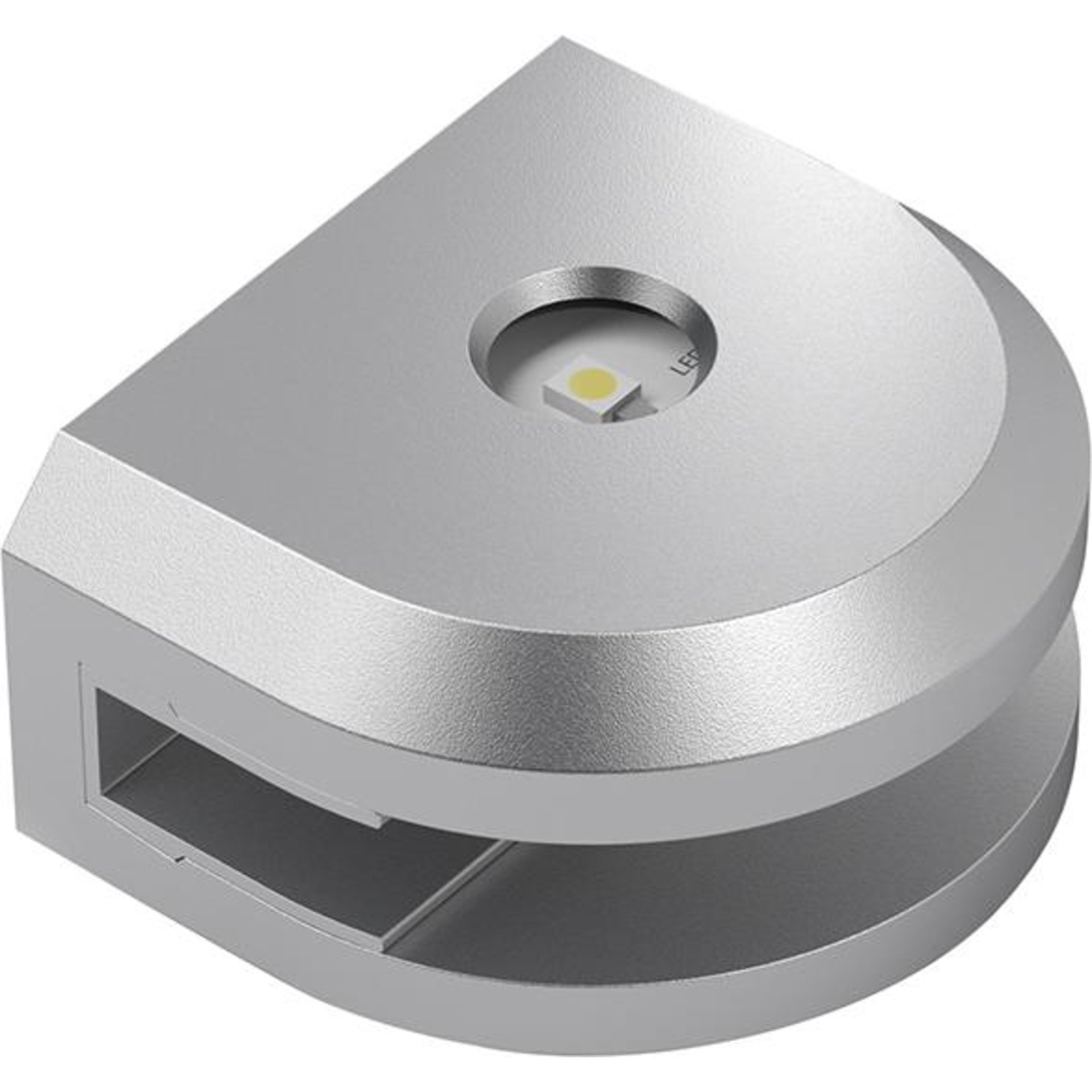 LED ICE, Alu Optik, ww 12VDC, 0.9W,LTG 1.8m M1