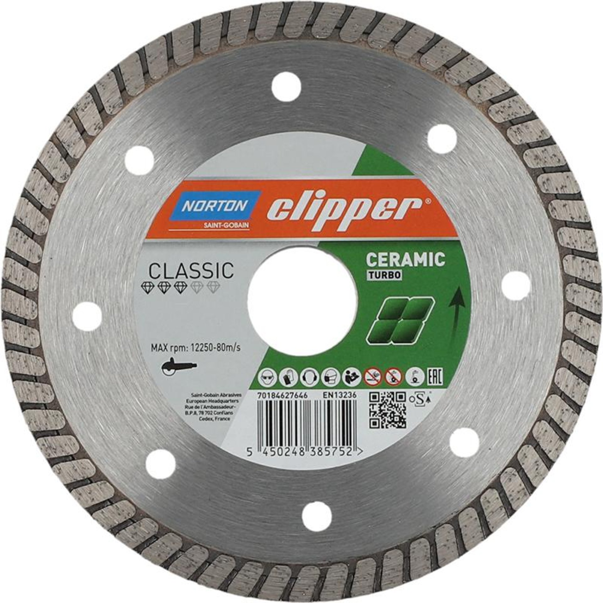Diamant-Trennscheibe Classic Ceramic Turbo