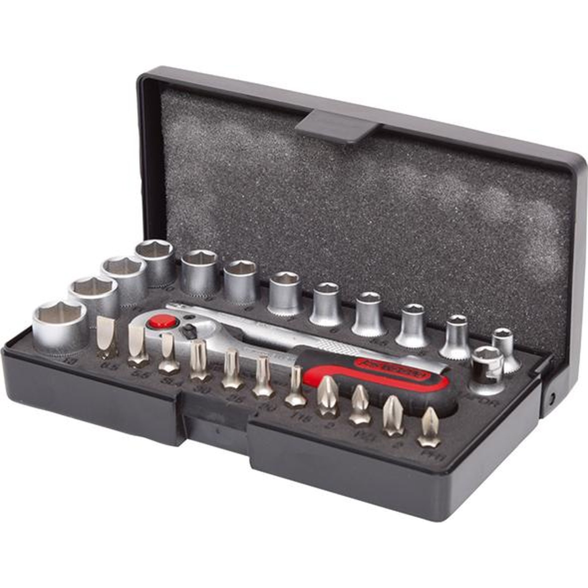Steckschlüssel-Garnitur 1/4" 917.0626 26-teilig KS Tools