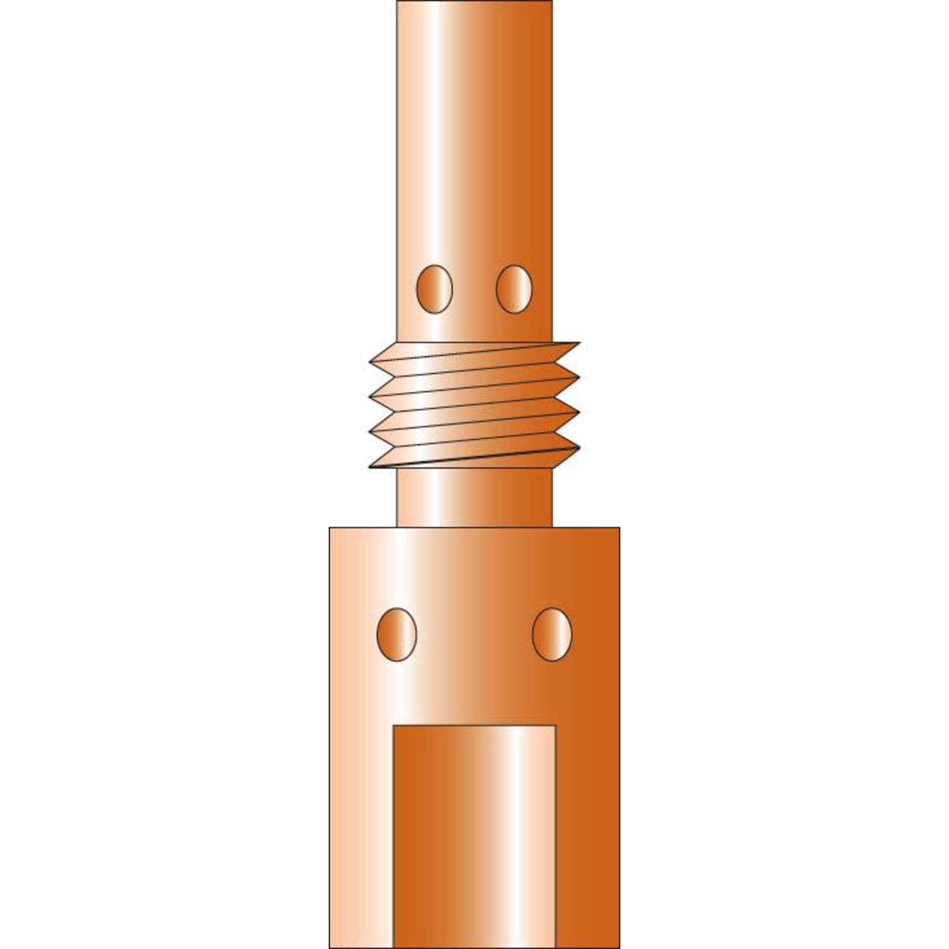 Düsenstock ERGOPLUS MB 25, M6 x 35 mm