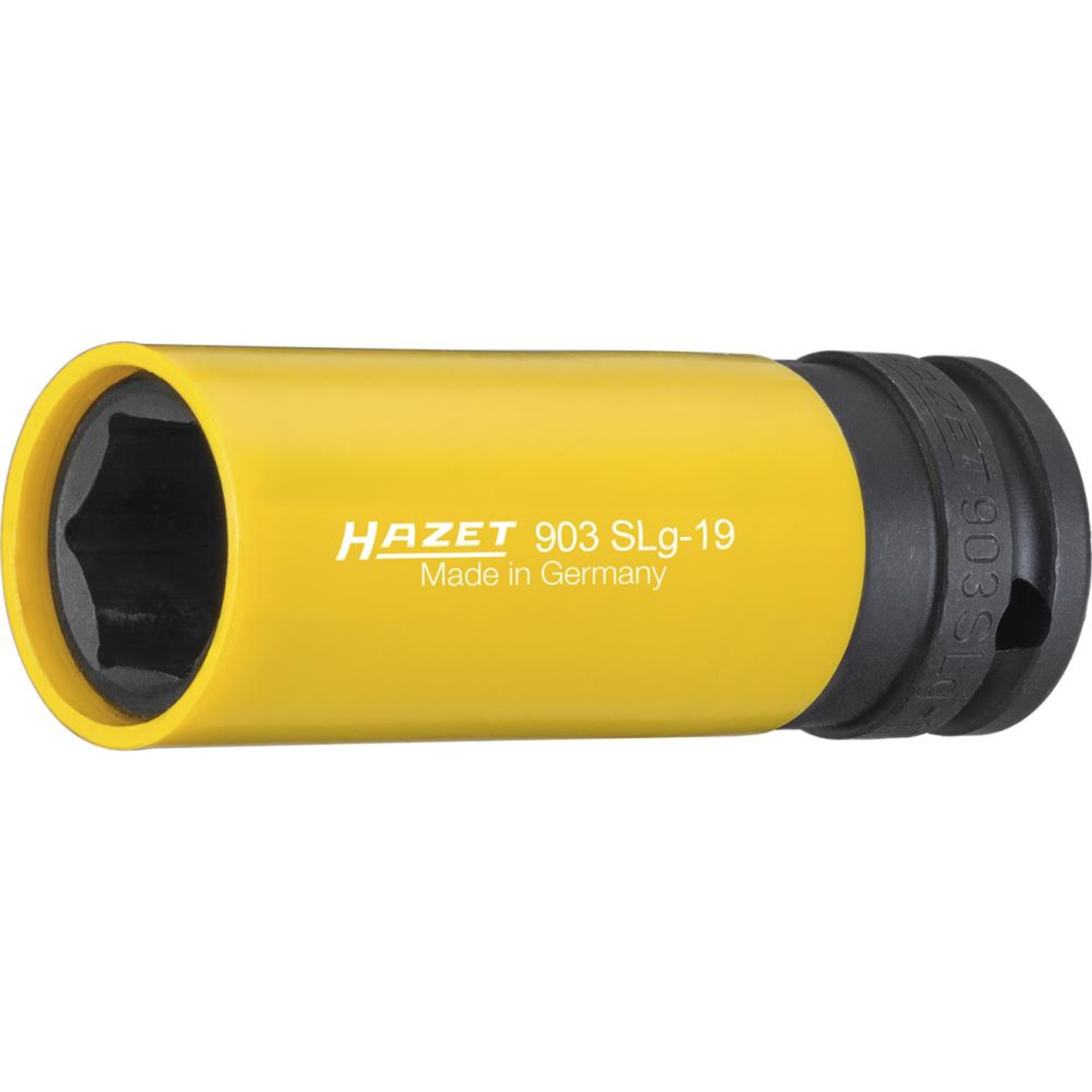 Kraft- Steckschlüsseleinsatz mitKunststoff-Hülse 1/2" 19x85mm Hazet