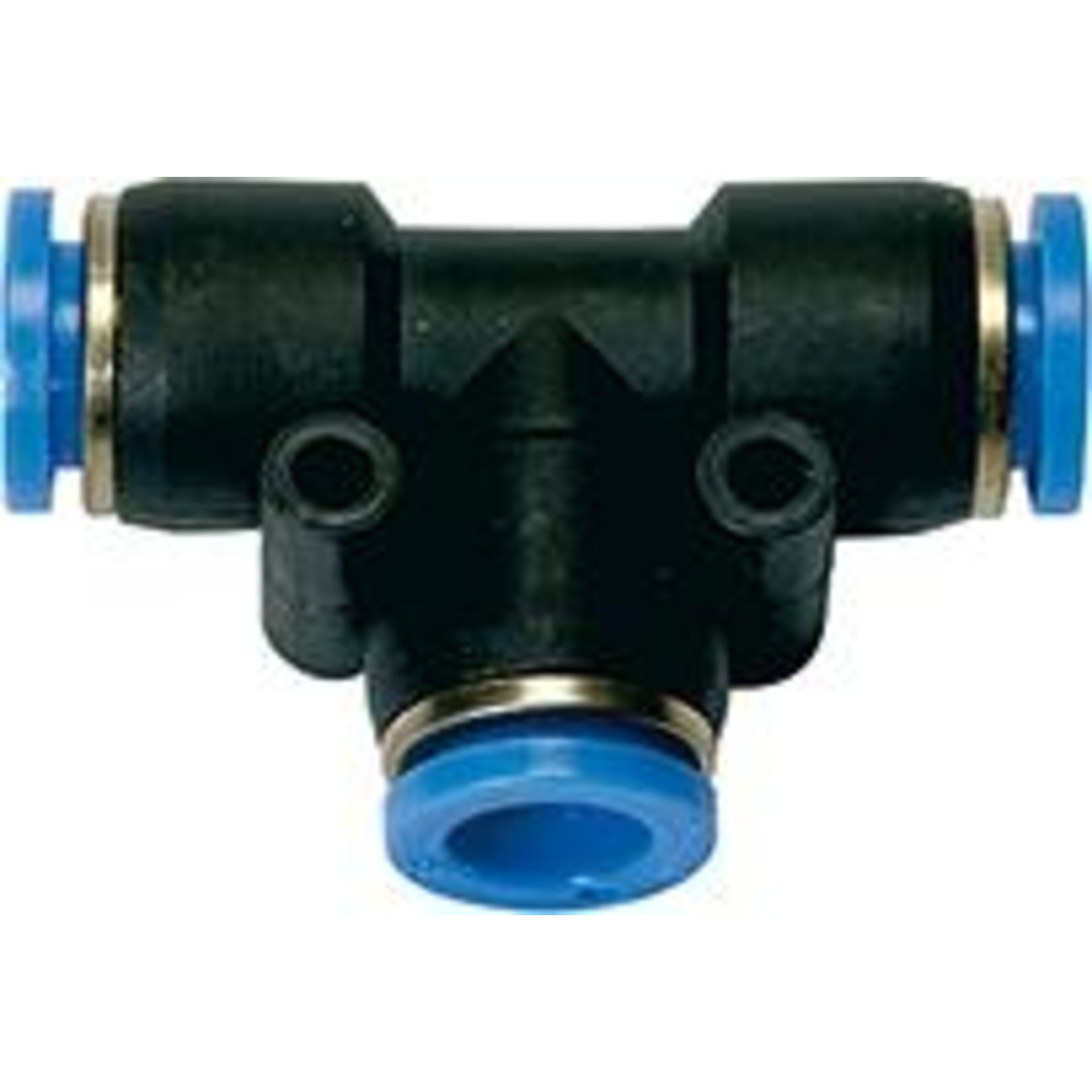 T-Steckverbindung, zwei reduzierte Abgänge seitlich