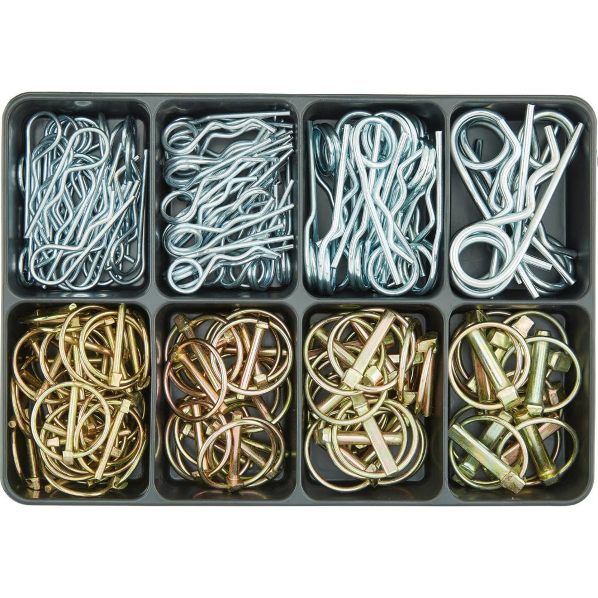 E-NORM Montagekoffer 24 Klappsplint,Federstecker E-NORMpro
