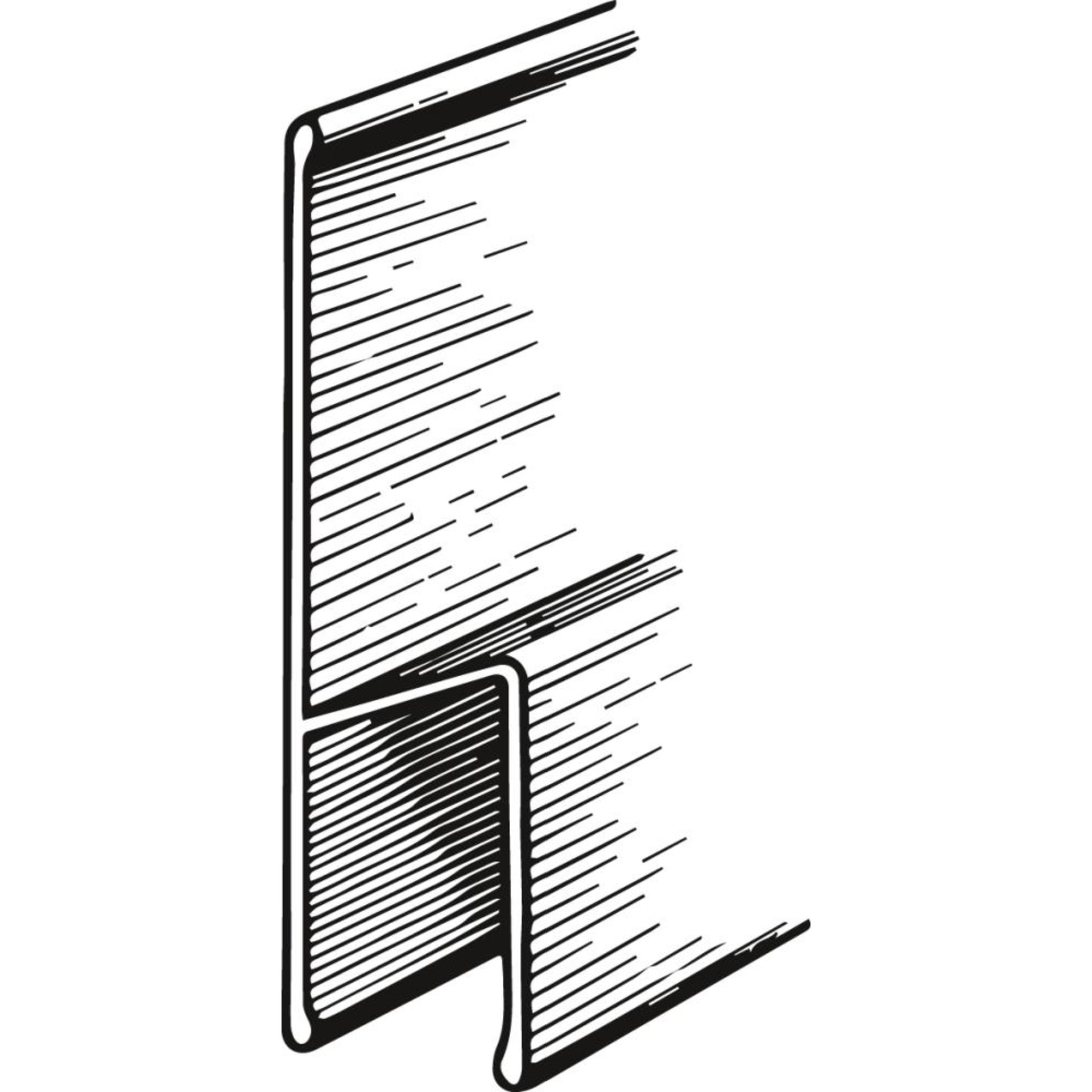 Aluminium-Richtlatte h-Profil