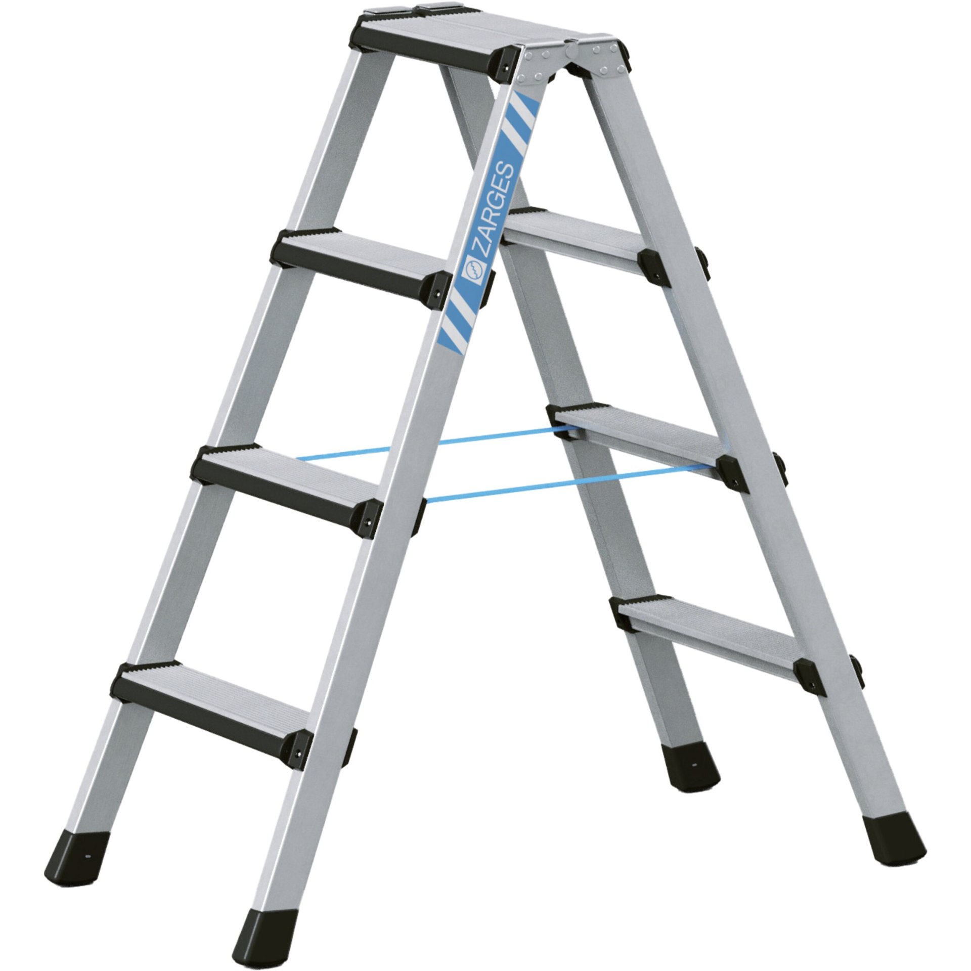 Comfortstep B - LM-Stufen-Stehleiter 2 x 4 Stufen