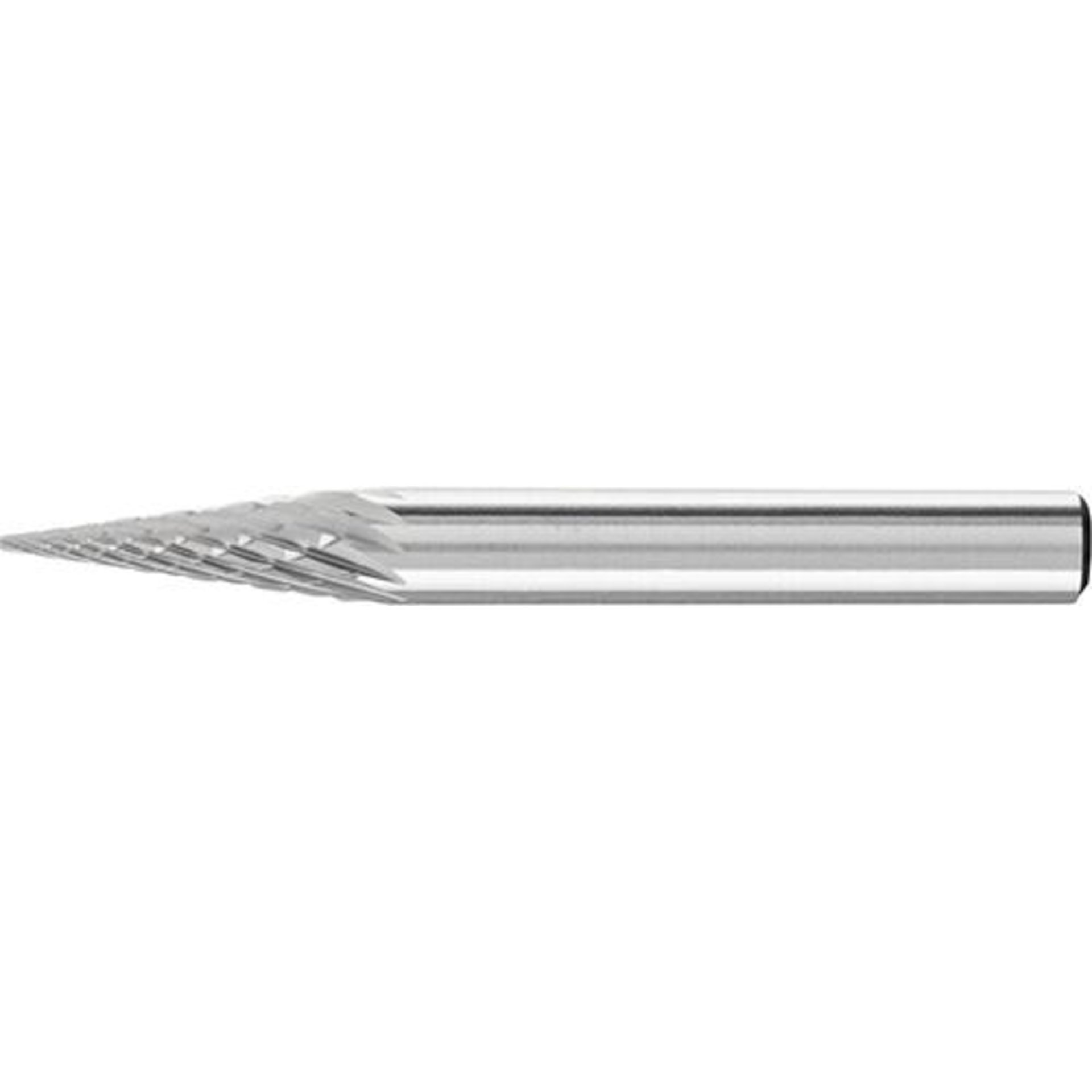 Frässtift HM Spitzkegelform 0618 4 6mm 6x18mm Pferd