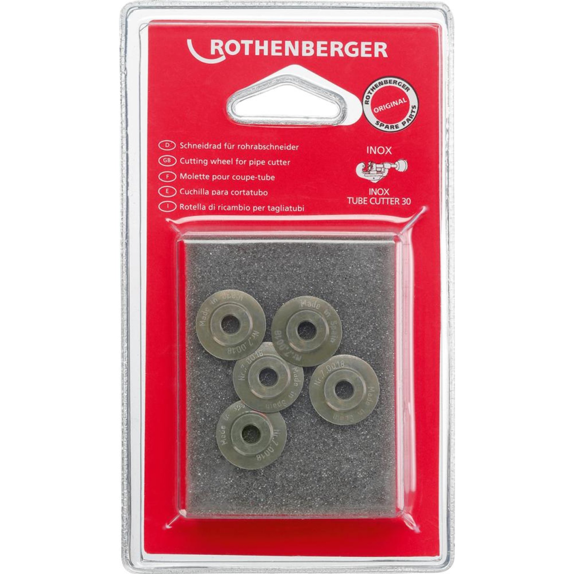 Ersatzrad f. Rohrabschn. 3 - 30mm Rothenberger