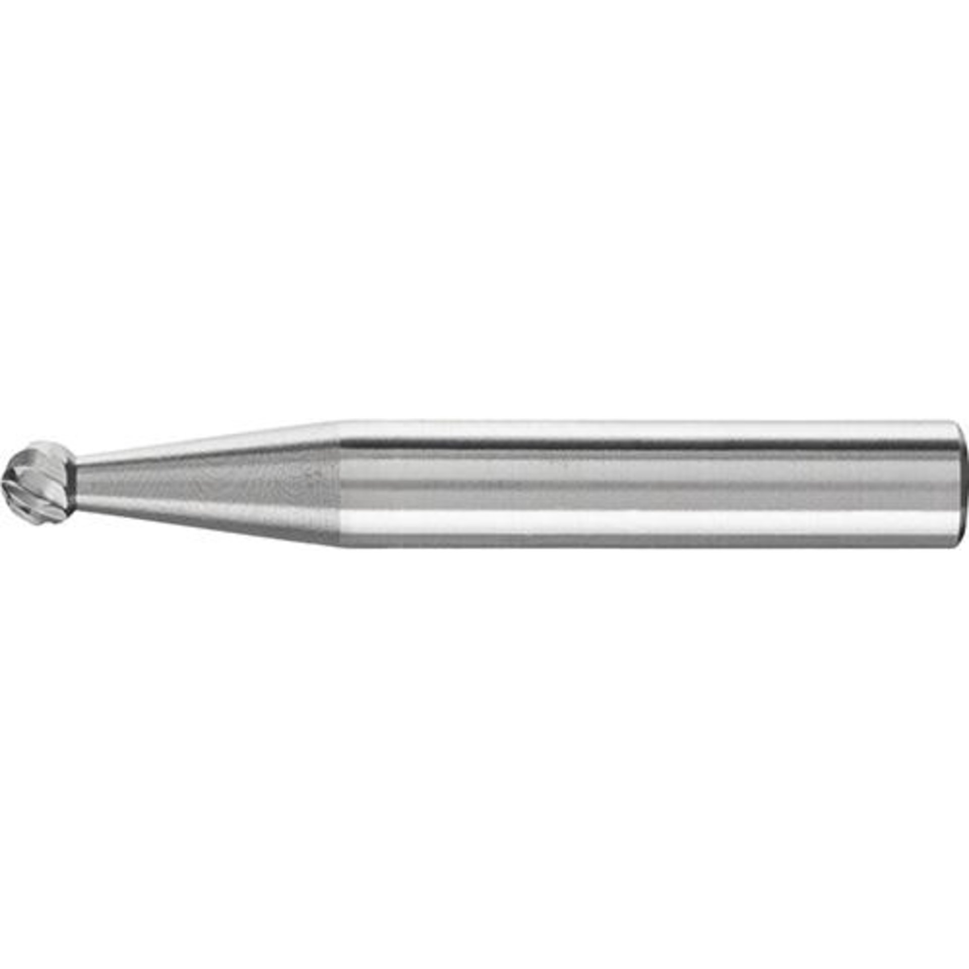 HM-Frässtift KUD, Kugelform, Zahnung 3 PLUS