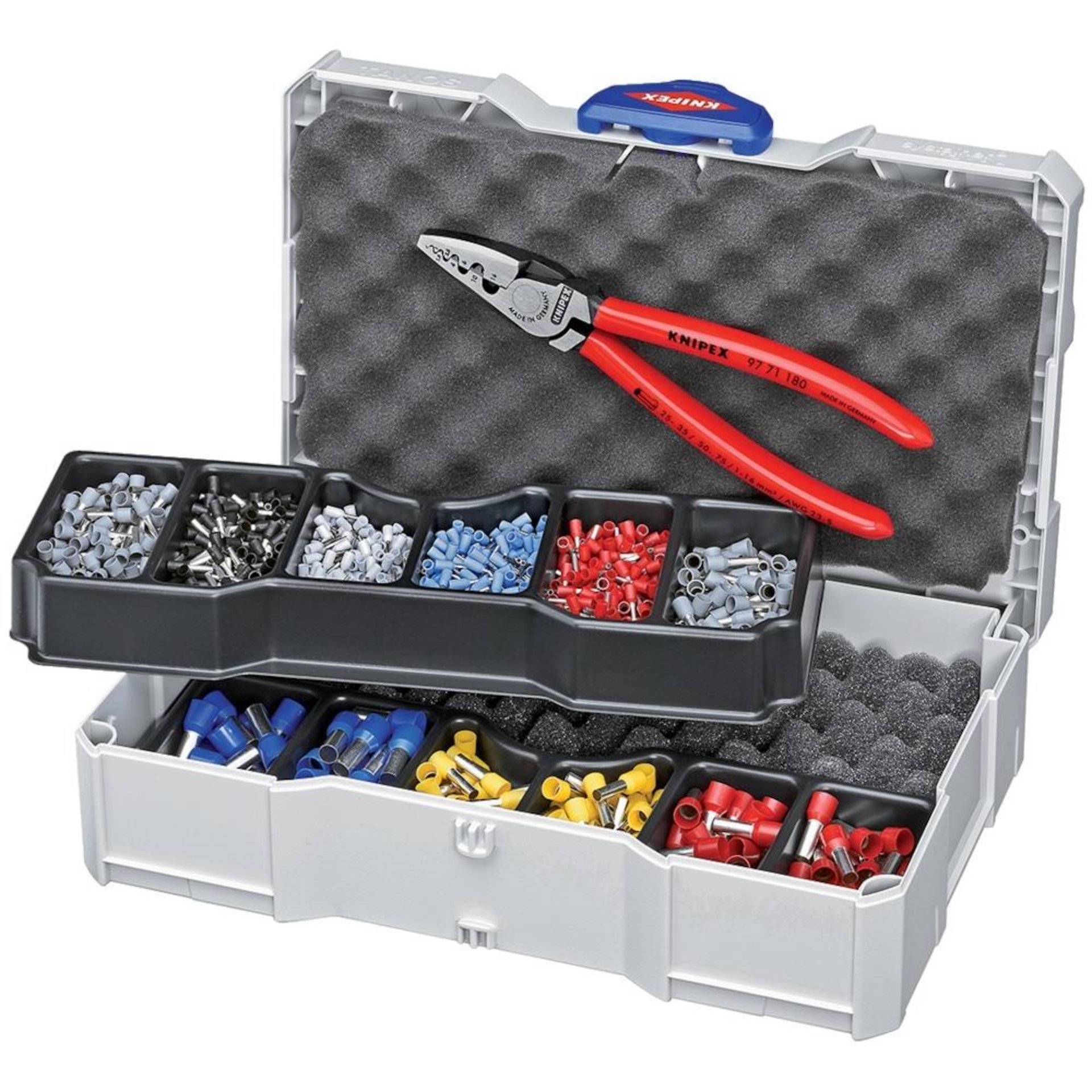Aderendhülsen-Sortiment 1190-teilig KNIPEX
