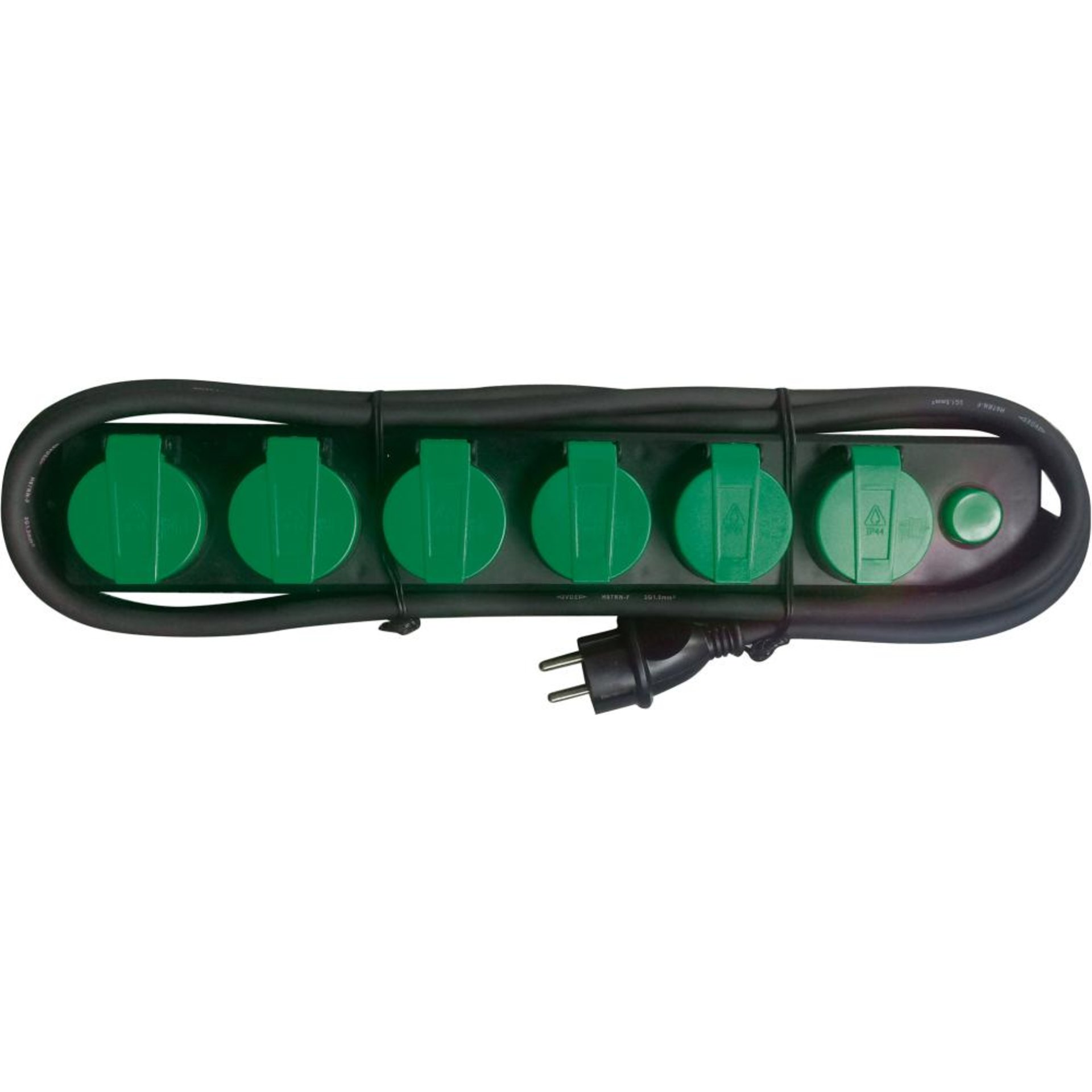 Steckdosenleiste 6-fach H07RN-F3G1,5 3m IP44 FORTIS