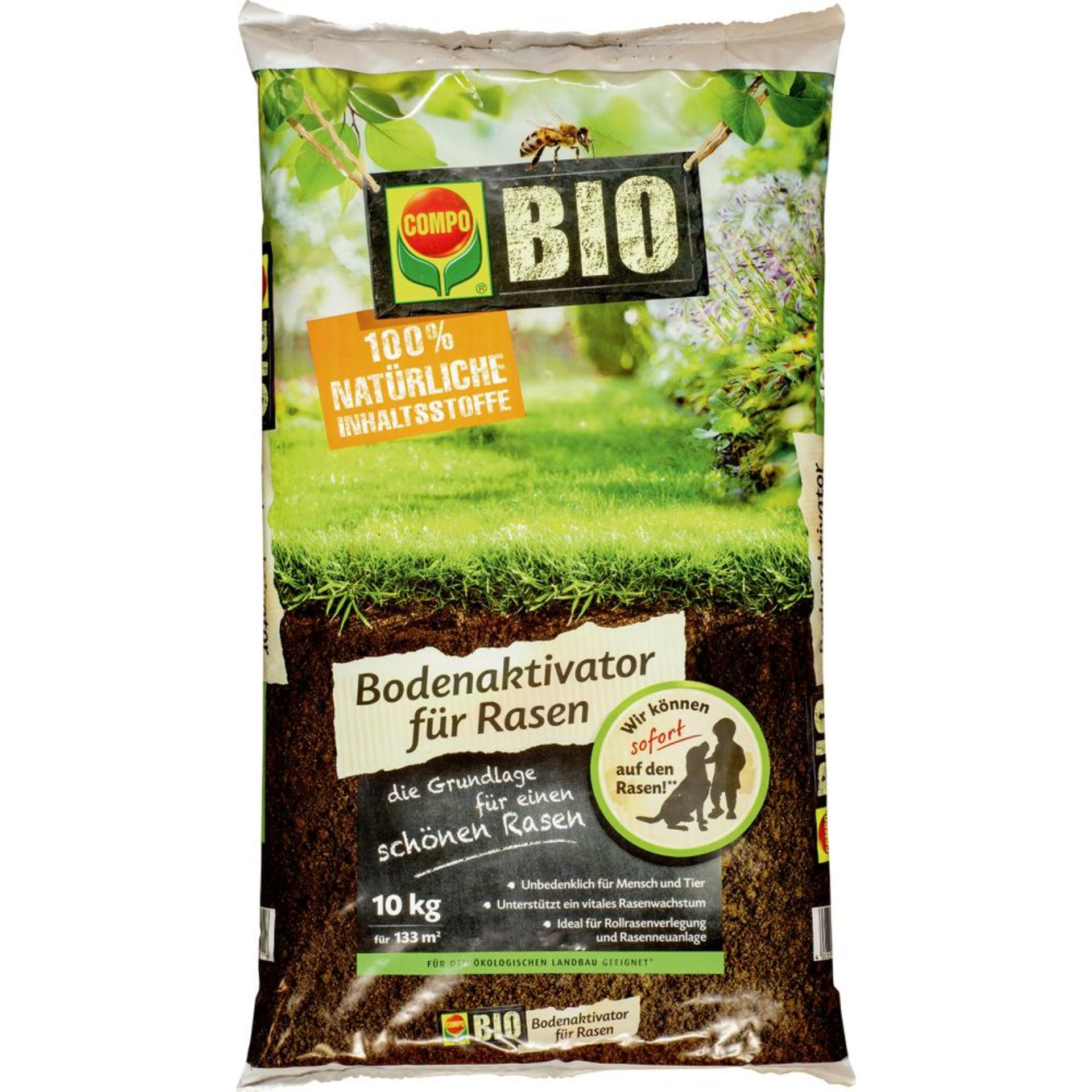 BIO Bodenaktivator für Rasen 10 kg COMPO