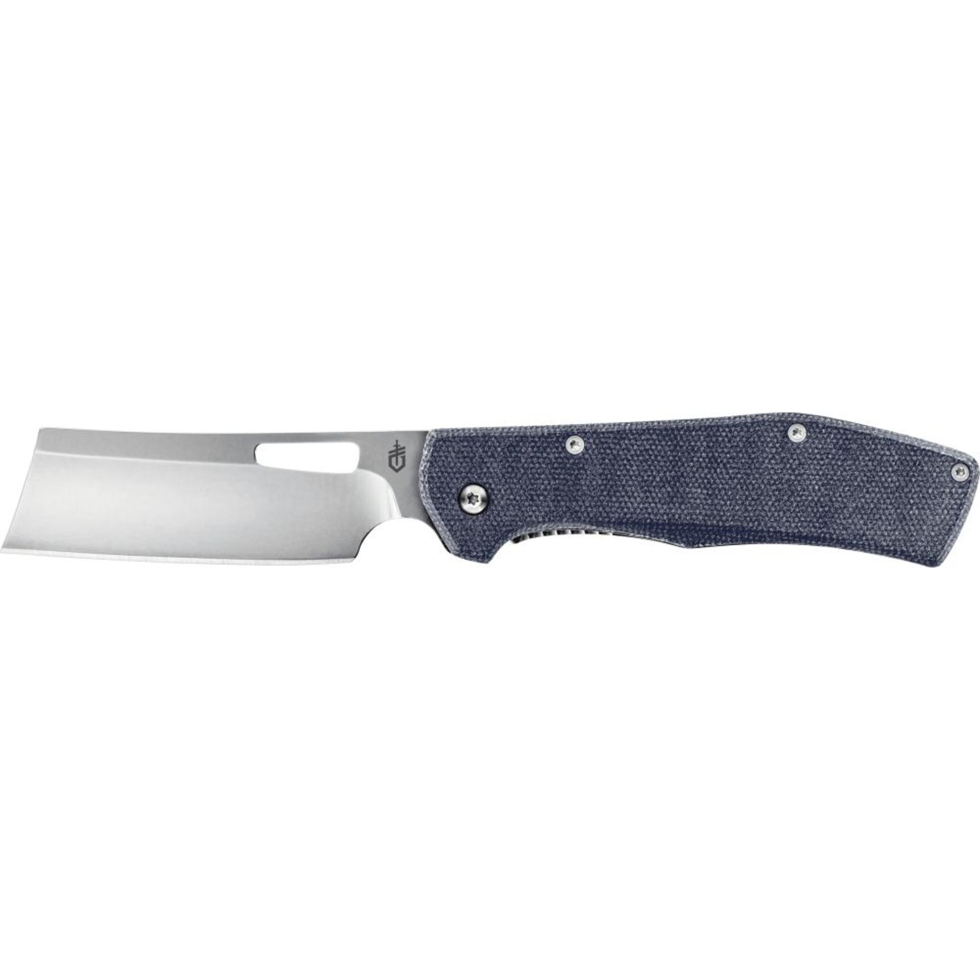 Flatiron D2 Micarta Blue Beschaffungsartikel