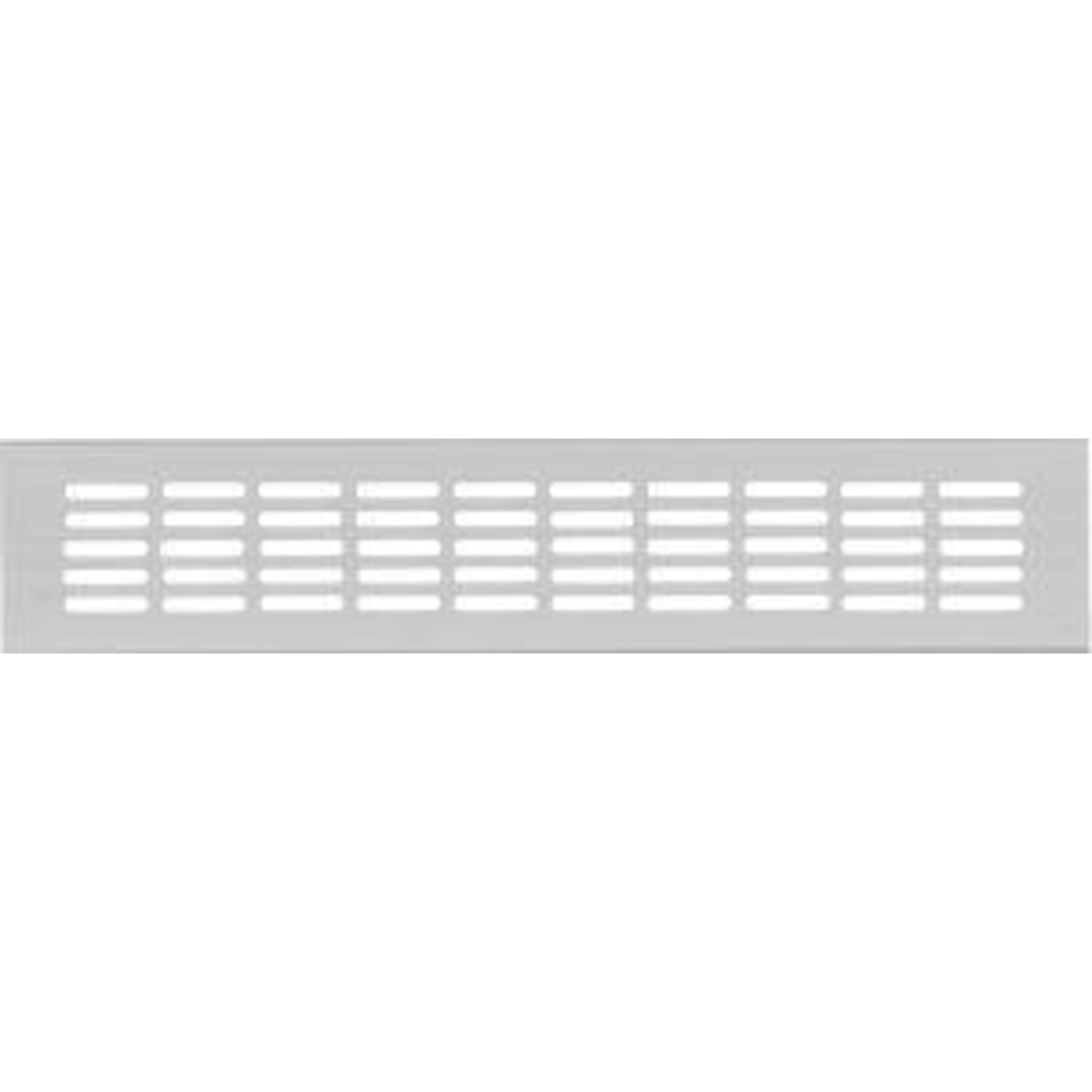 Stegblech 130x400 mm, F1 Schlitzlochung 30x5 mm