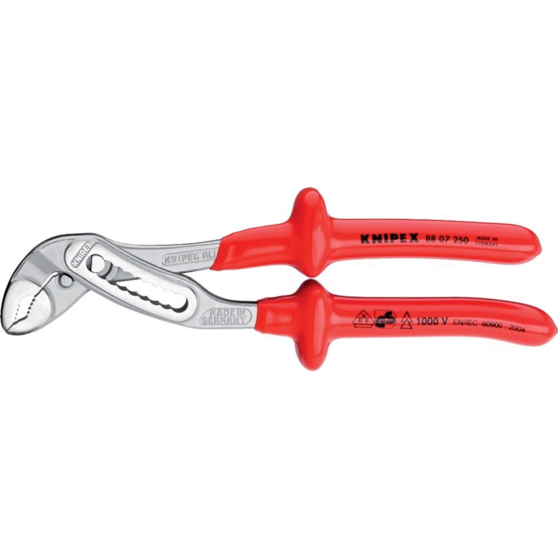 Wasserpumpenzange Alligator VDE 250mm tauchisoliert KNIPEX