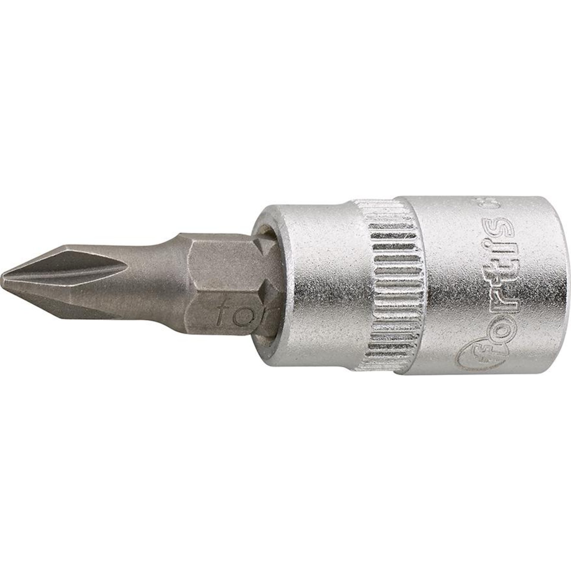 Schraubendreher-Einsatz 1/4" für Kreuzschlitz-Schrauben PH