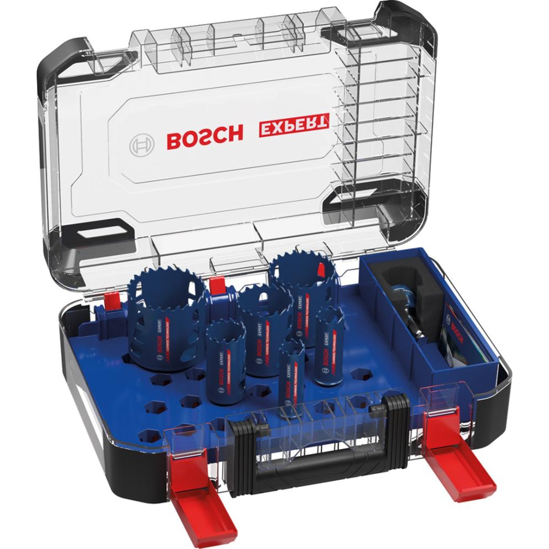 Lochsägen-Set EXPERT 22/25/35/51/60/68mm Bosch9-teilig ToughMaterial