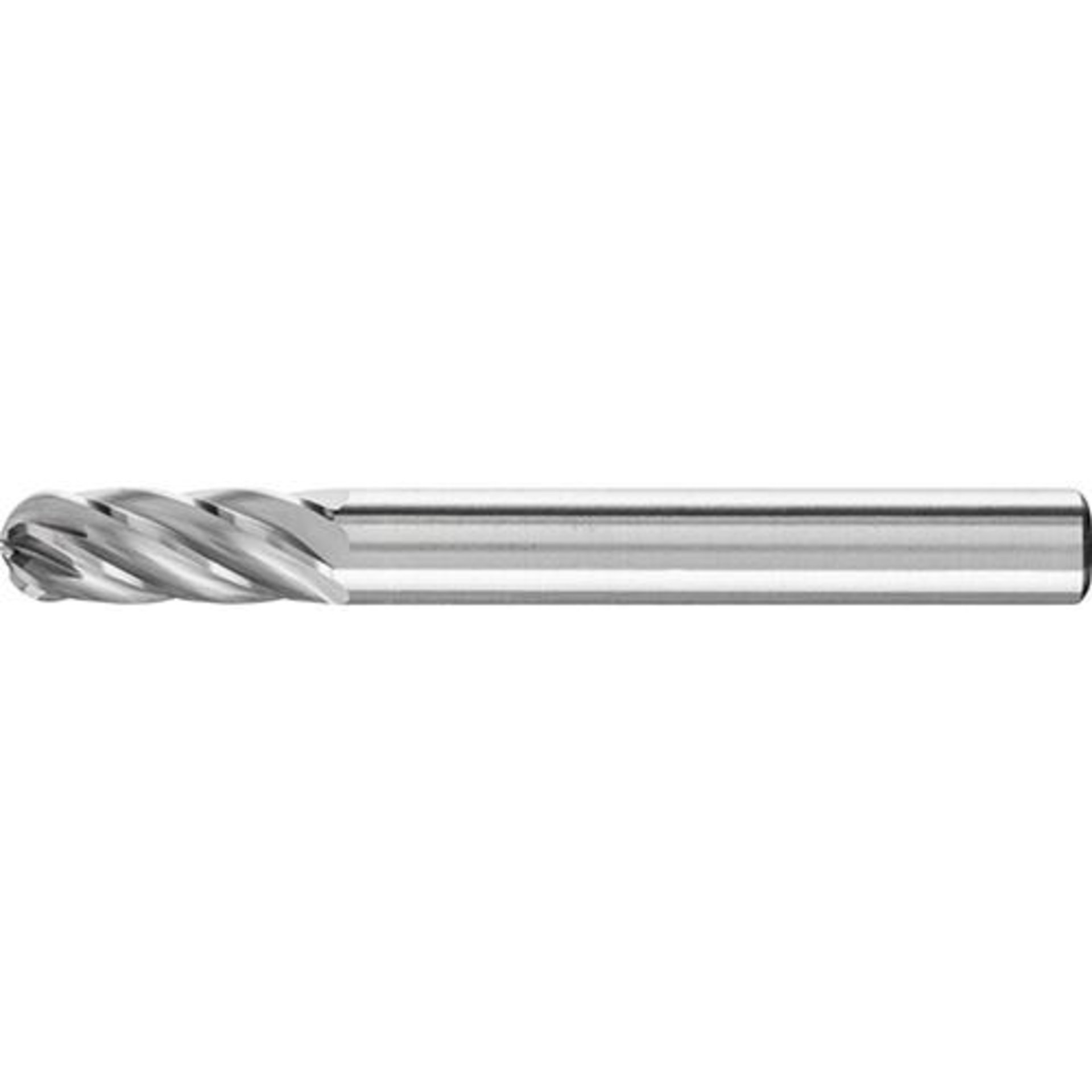 Frässtift HM Walzenrundform 0616 rostfrei 6mm 6x16mm Pferd