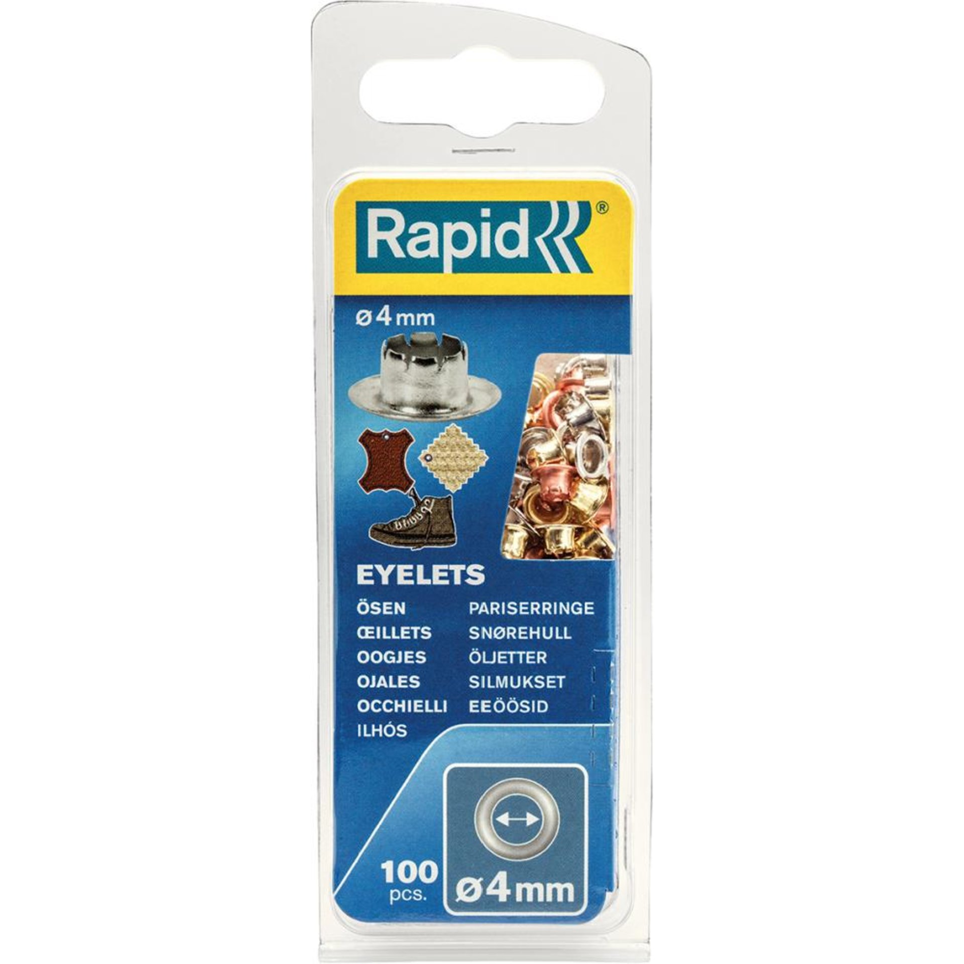 Rapid Ösen - 4 mm, 100 St