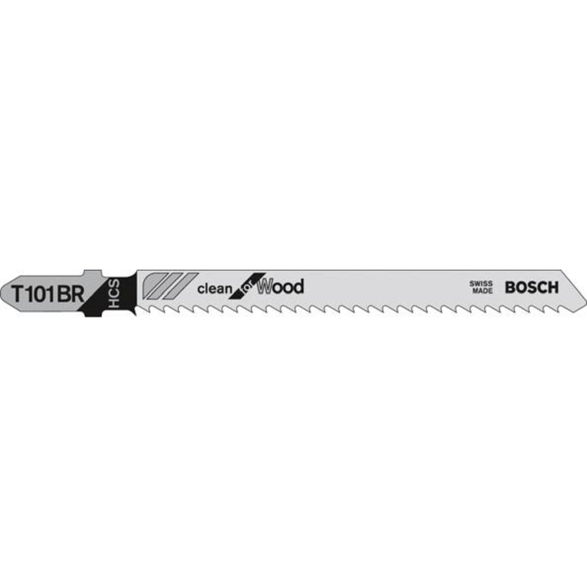 Stichsägeblatt T 101 BR Bosch VE à 5 Stück Clean for Wood