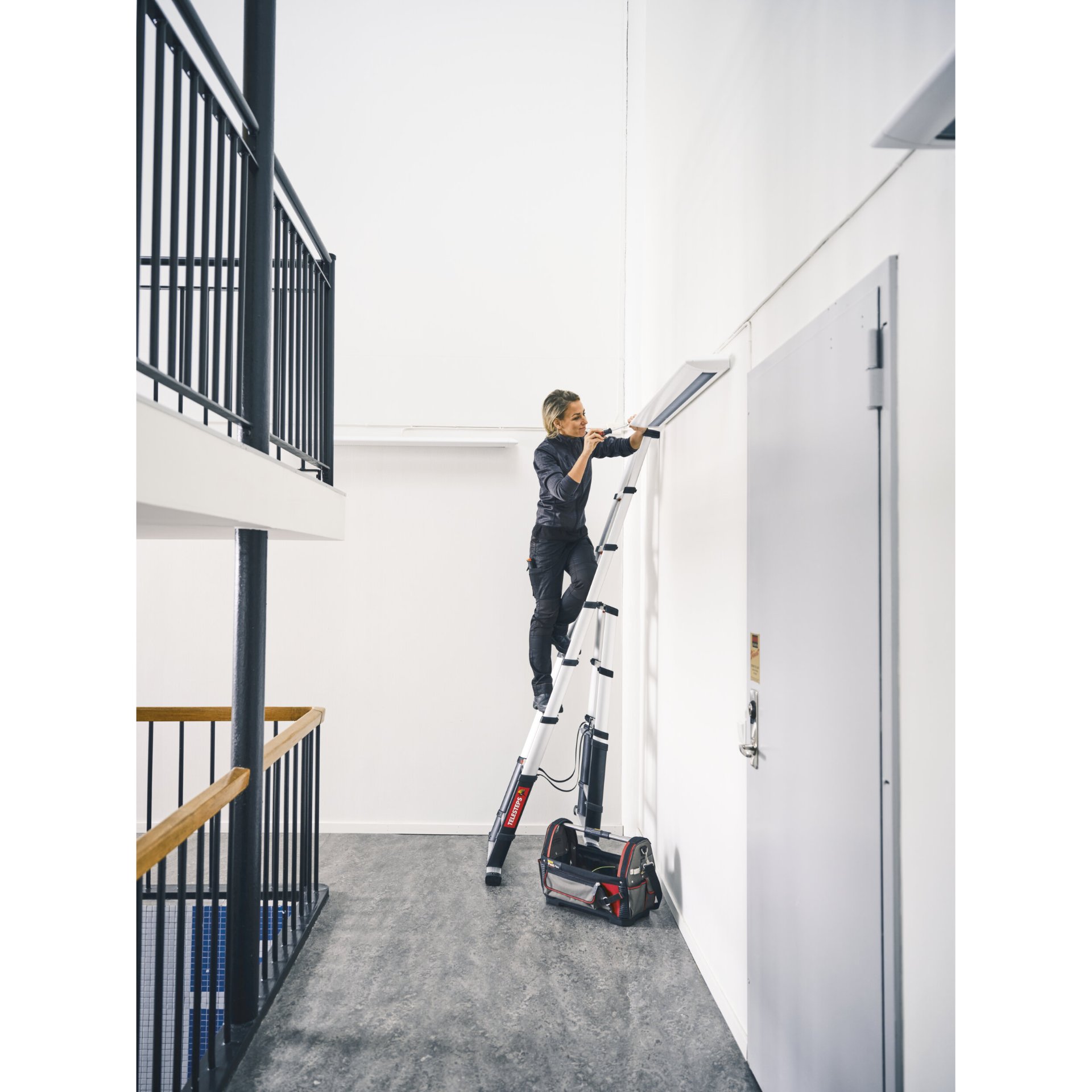 LM-Teleskop Kombileiter 9 Stufen