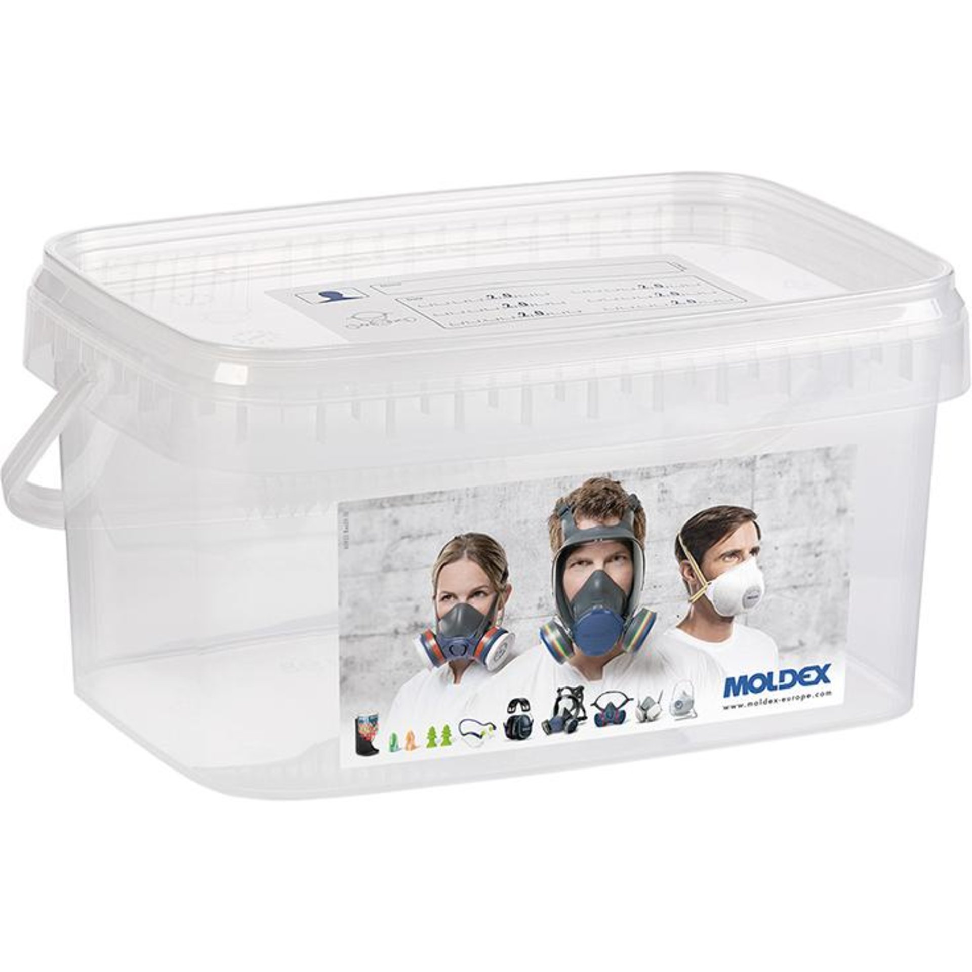 Aufbewahrungsbox für Halbmasken