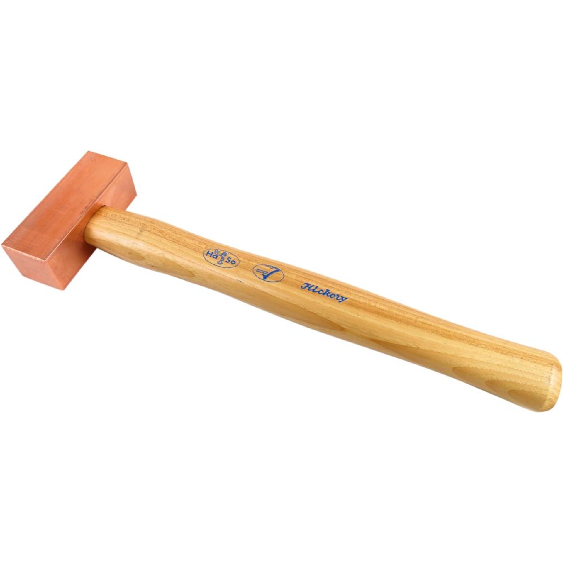 Kupferhammer 1000g mit Hickorystiel Haso