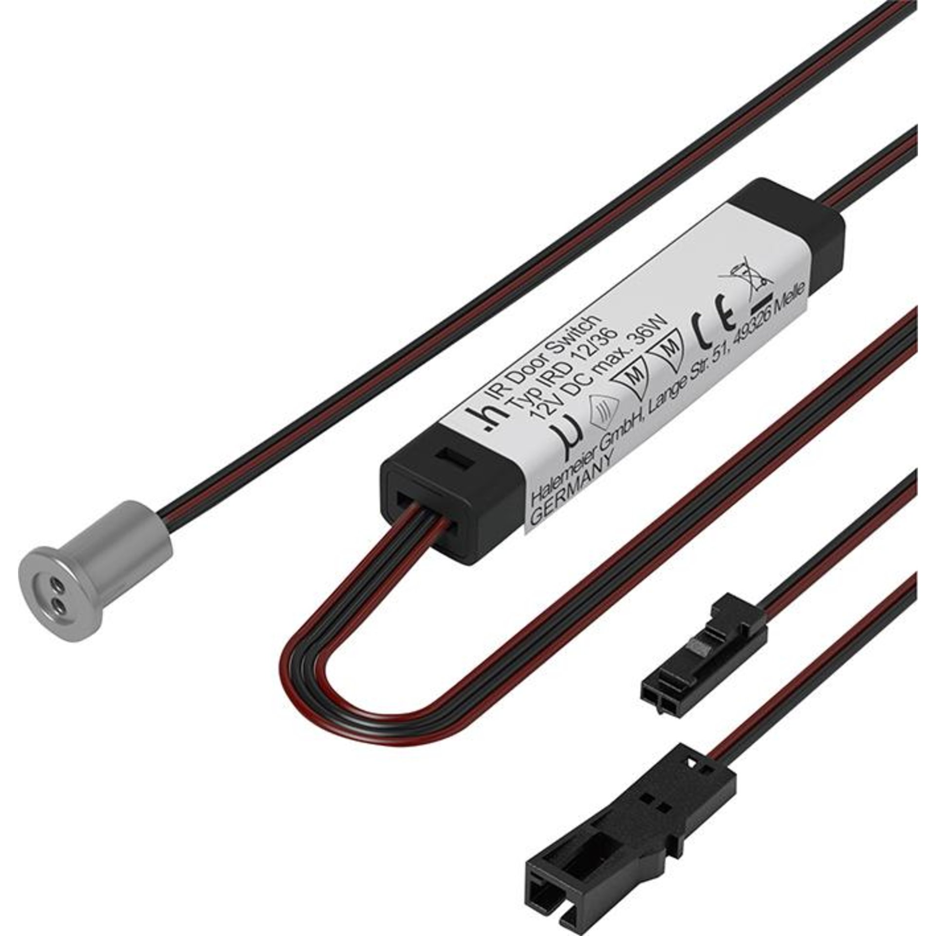 IR Türkontaktschalter 12VDC max. 36W