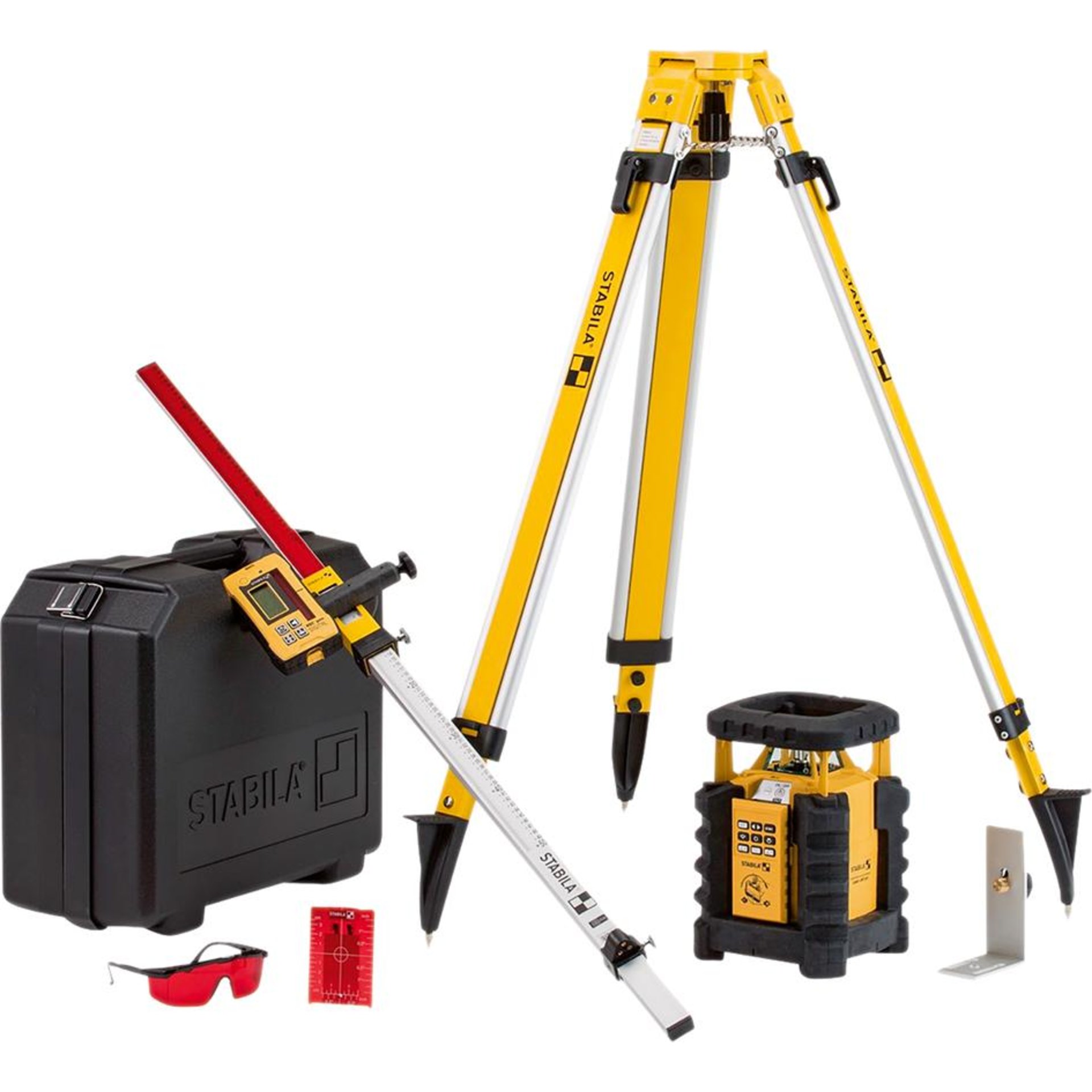 Rotationslaser LAR 350 9-teilig Stabila
