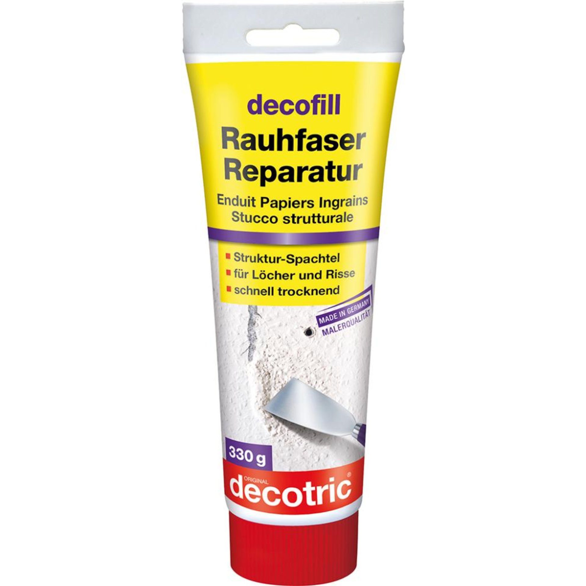 Decofill Rauhfaser Rep. 330 g Tube decotric